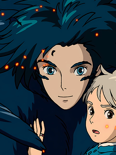 【週邊】巴洛克－哈爾的移動城堡 哈爾蘇菲 裝飾畫&冰箱貼