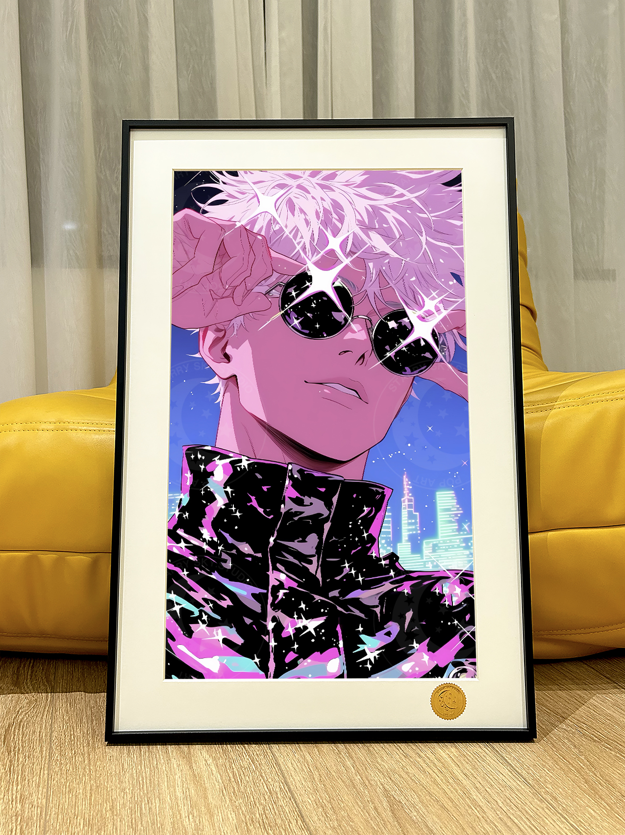 【週邊】星空工作室－咒術迴戰 閃光五條悟 裝飾畫