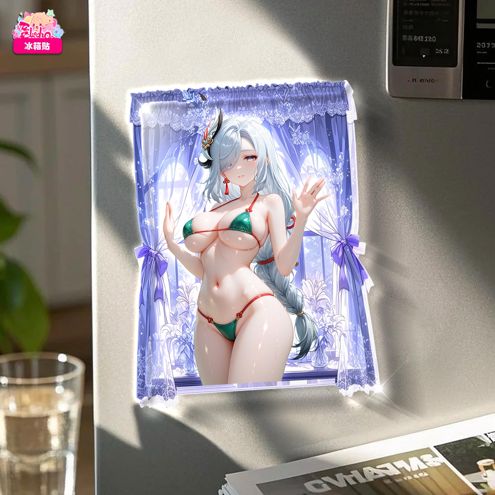 【週邊】阿喵畫社－動漫冰箱貼 第五十五彈 原神 入夢 比基尼