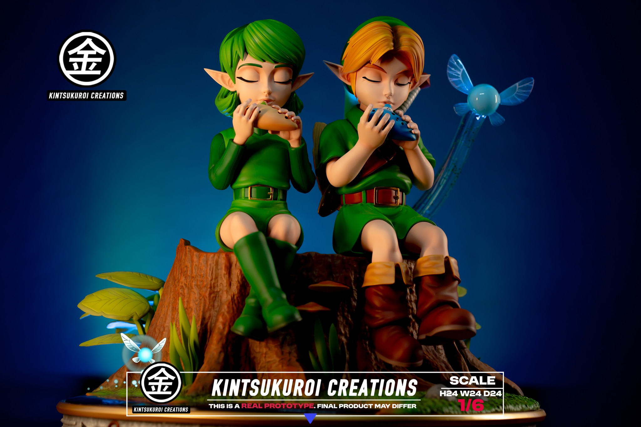 【薩爾達傳說】KINTSUKUROI CREATIONS－Young Link & Saria