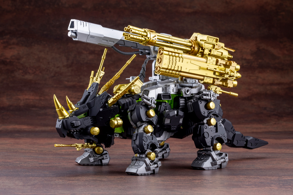 正版授權】壽屋- ZOIDS 組裝模型暗黑三角龍特製2001 重塗版- 【GK雕像