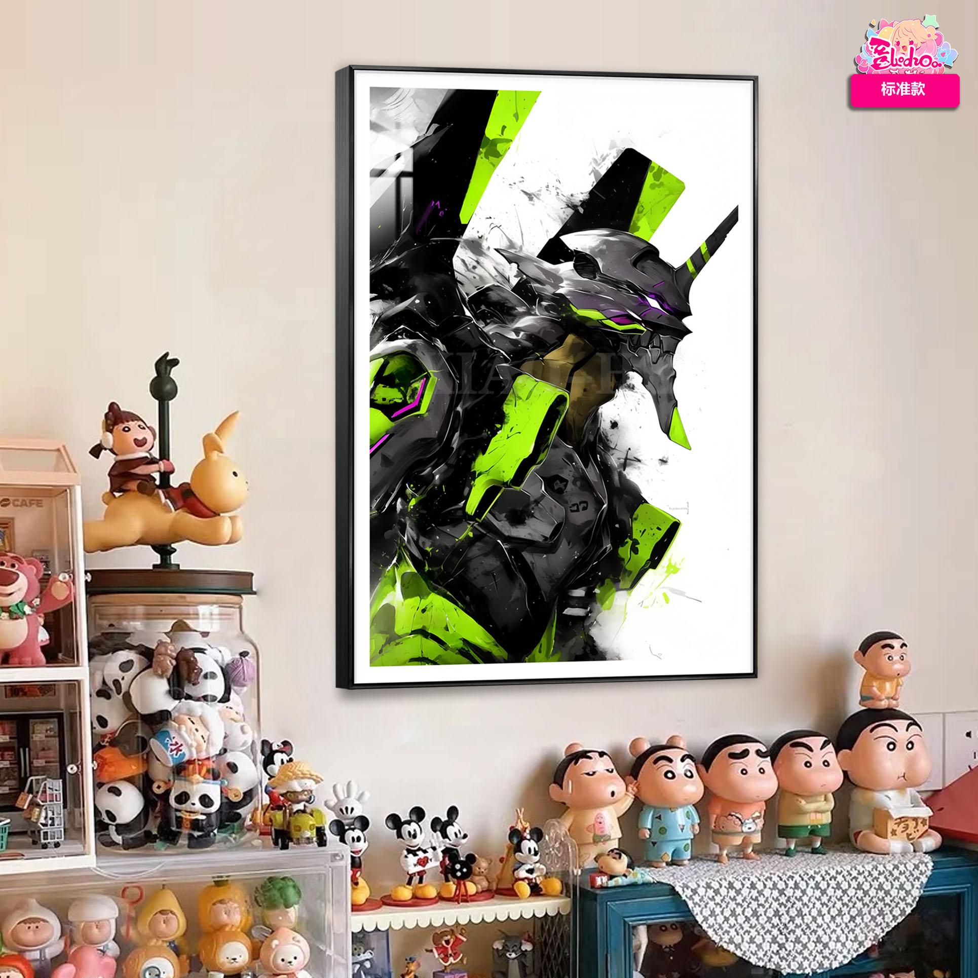 【週邊】阿喵畫社－新世紀福音戰士 墨染初號機