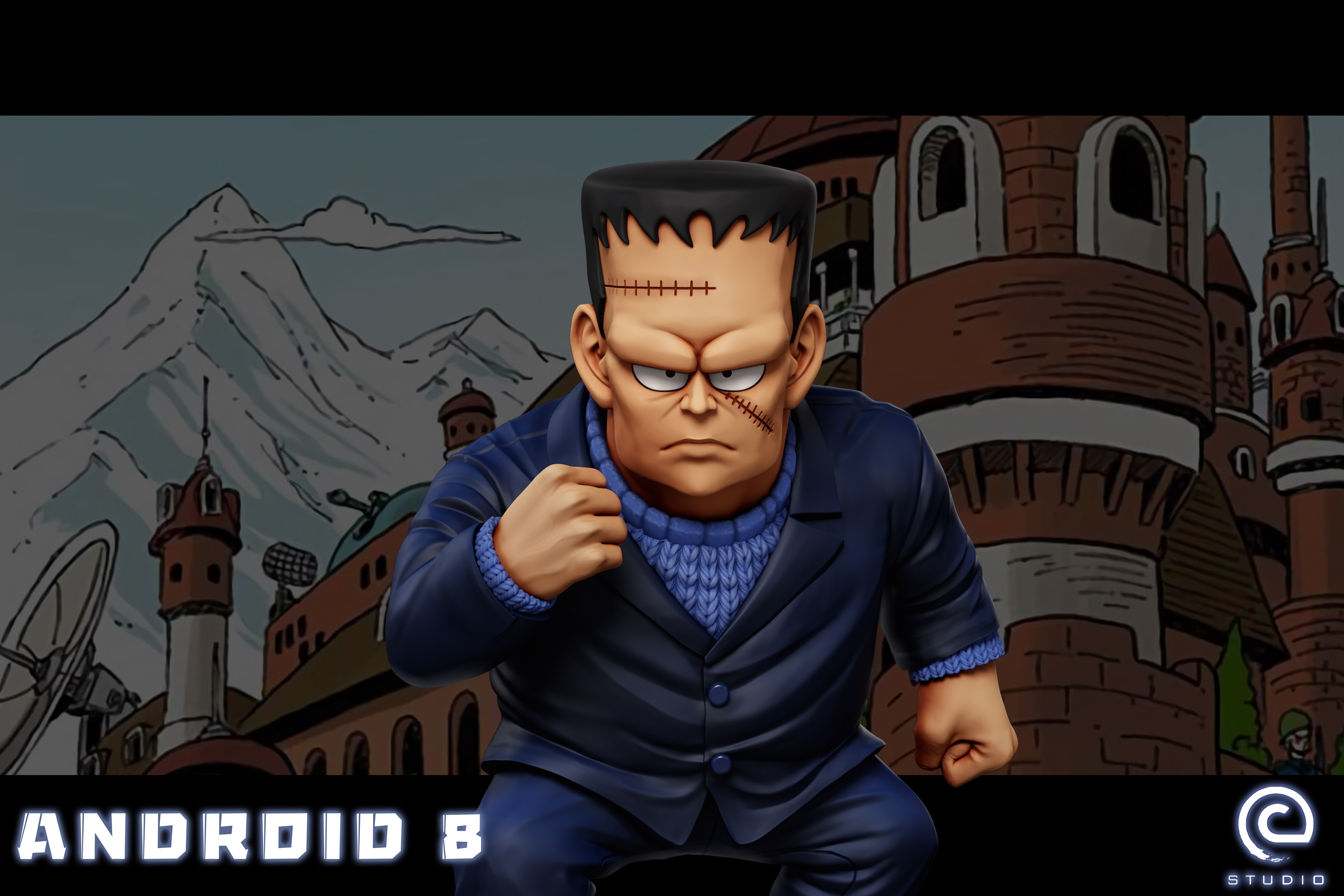 【七龍珠】C-STUDIO－紅緞帶軍團 人造人8號