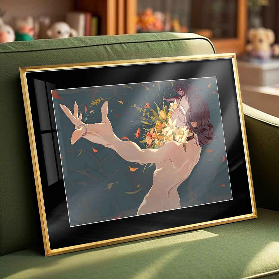 【週邊】千鳥社－鏈鋸人 蕾塞的獨舞 裝飾畫