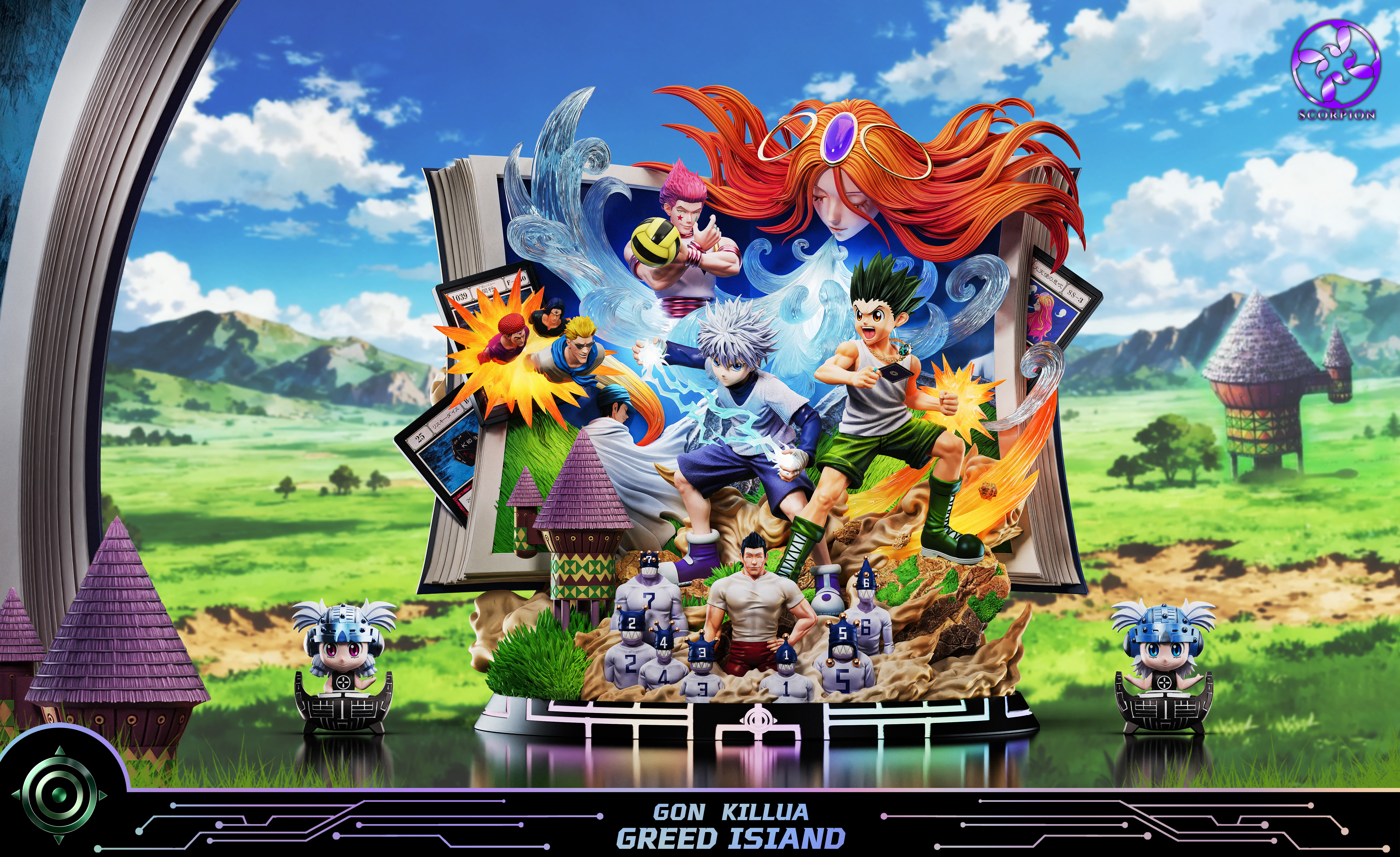 【全職獵人】Scorpion 赤蠍工作室-貪婪之島篇 小傑&奇犽 【全職獵人】Scorpion 赤蠍工作室-貪婪之島篇 小傑&奇犽