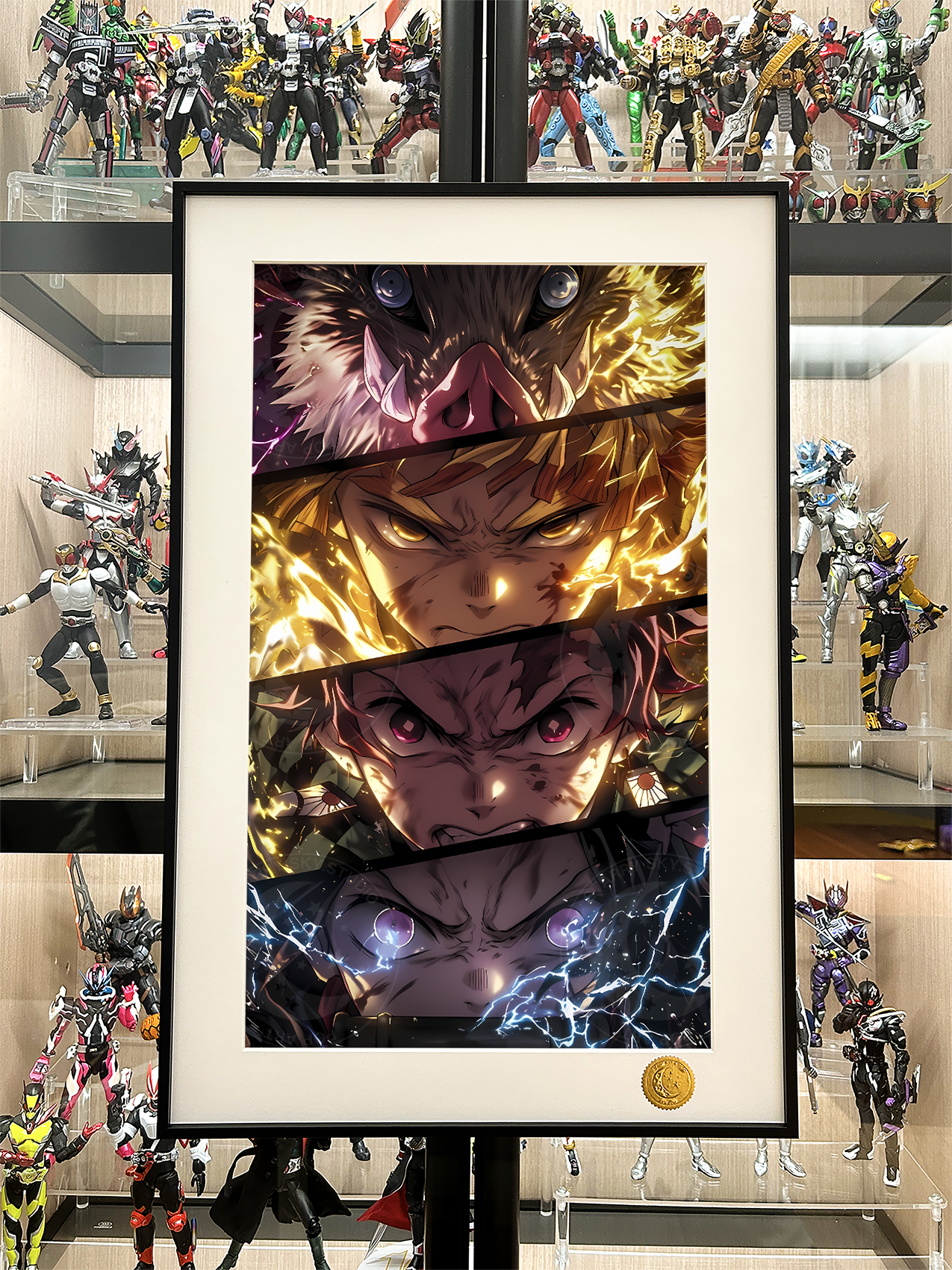 【週邊】星空工作室－鬼滅之刃 鬼滅四人組 裝飾畫