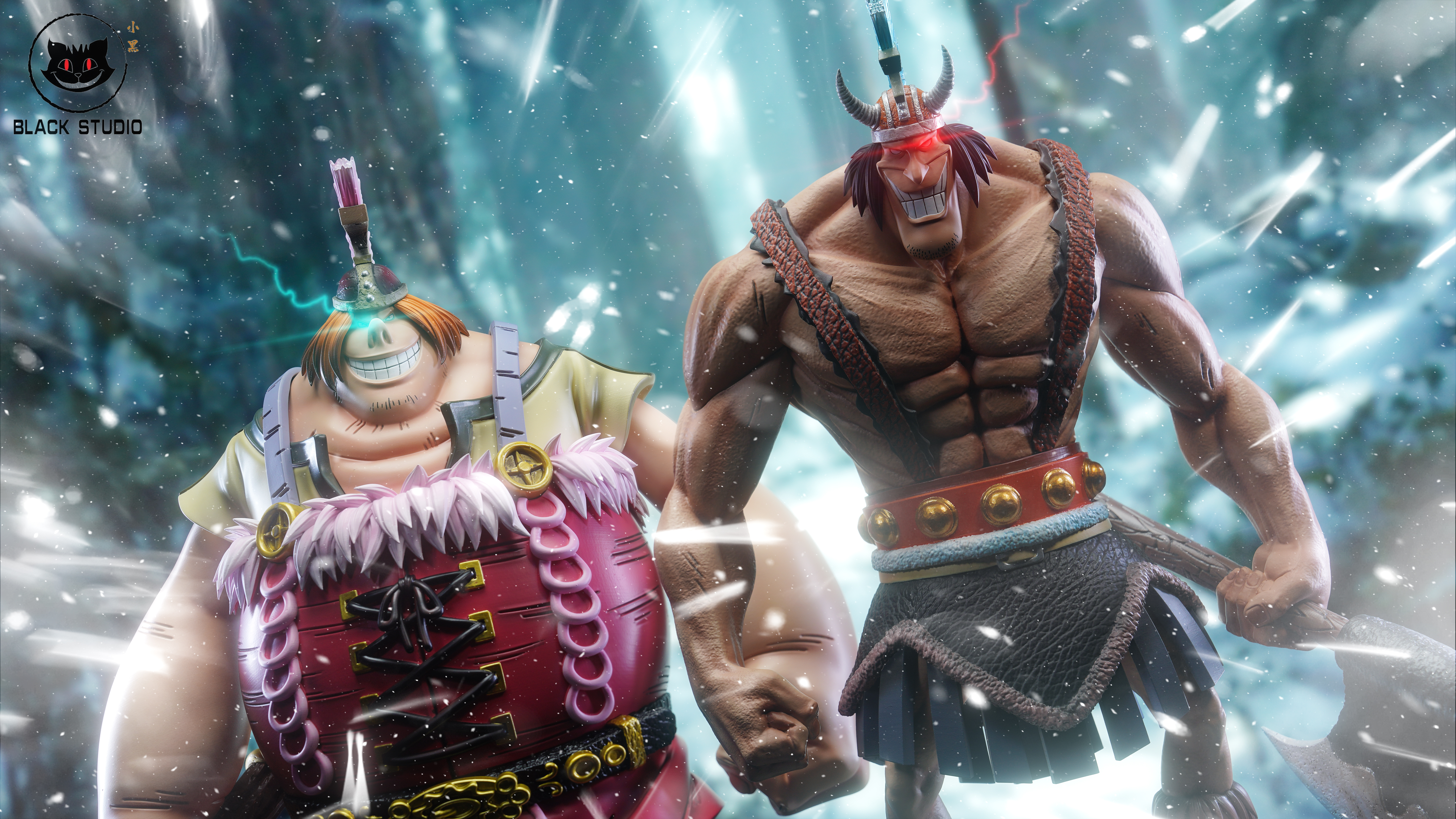 【海賊王】Black studio 小黑工作室-巨人族系列補全 卡西 奧伊莫