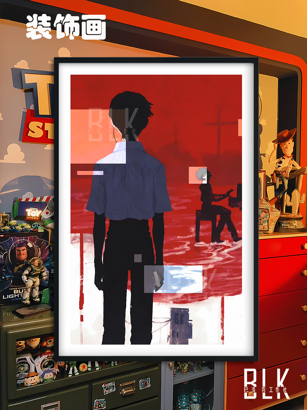 【週邊】巴洛克-新世紀福音戰士 再見EVA 裝飾畫&冰箱貼 【週邊】巴洛克-新世紀福音戰士 再見EVA 裝飾畫&冰箱貼