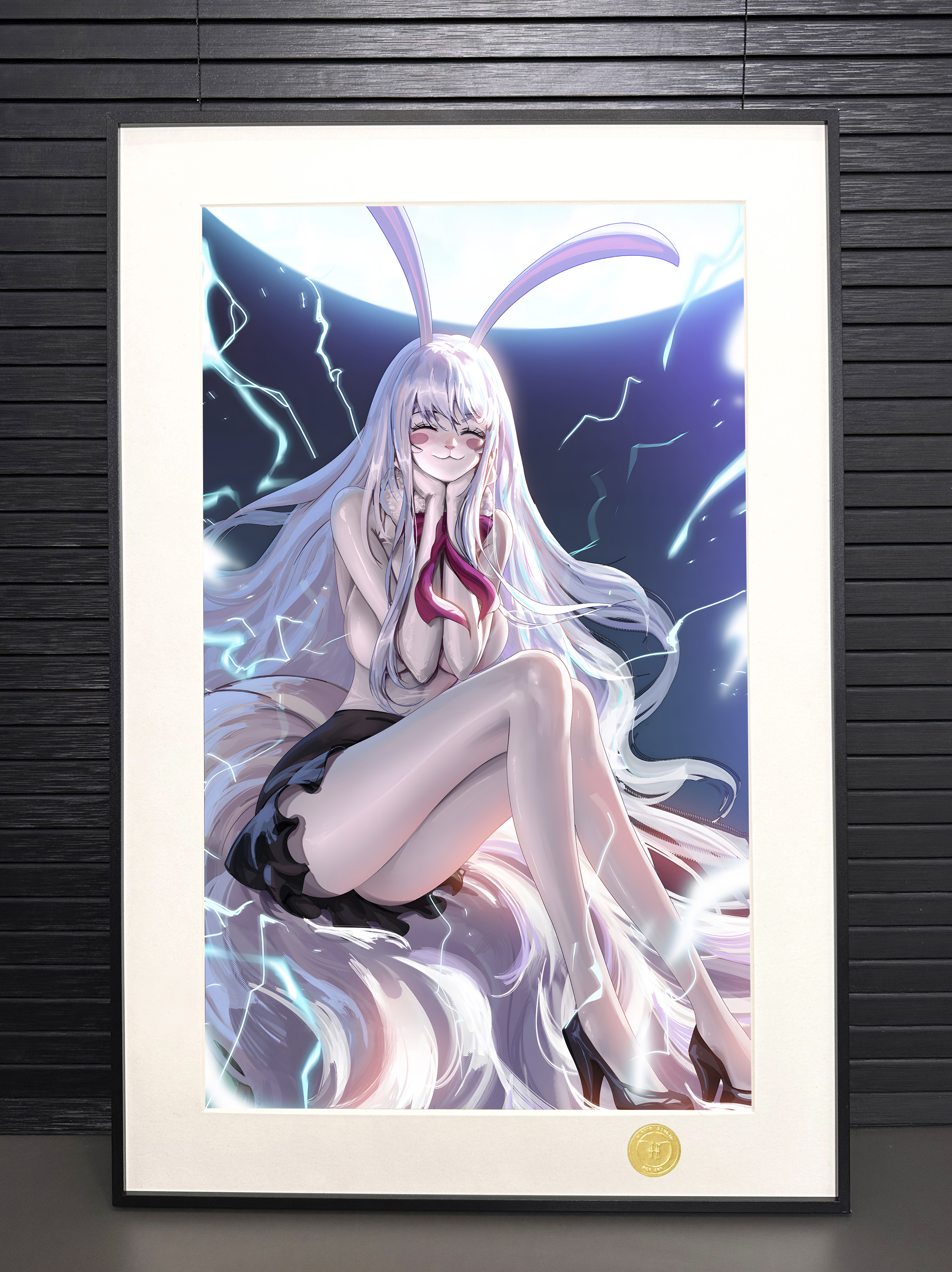 【週邊】H2工作室－海賊王 月獅加洛特 裝飾畫