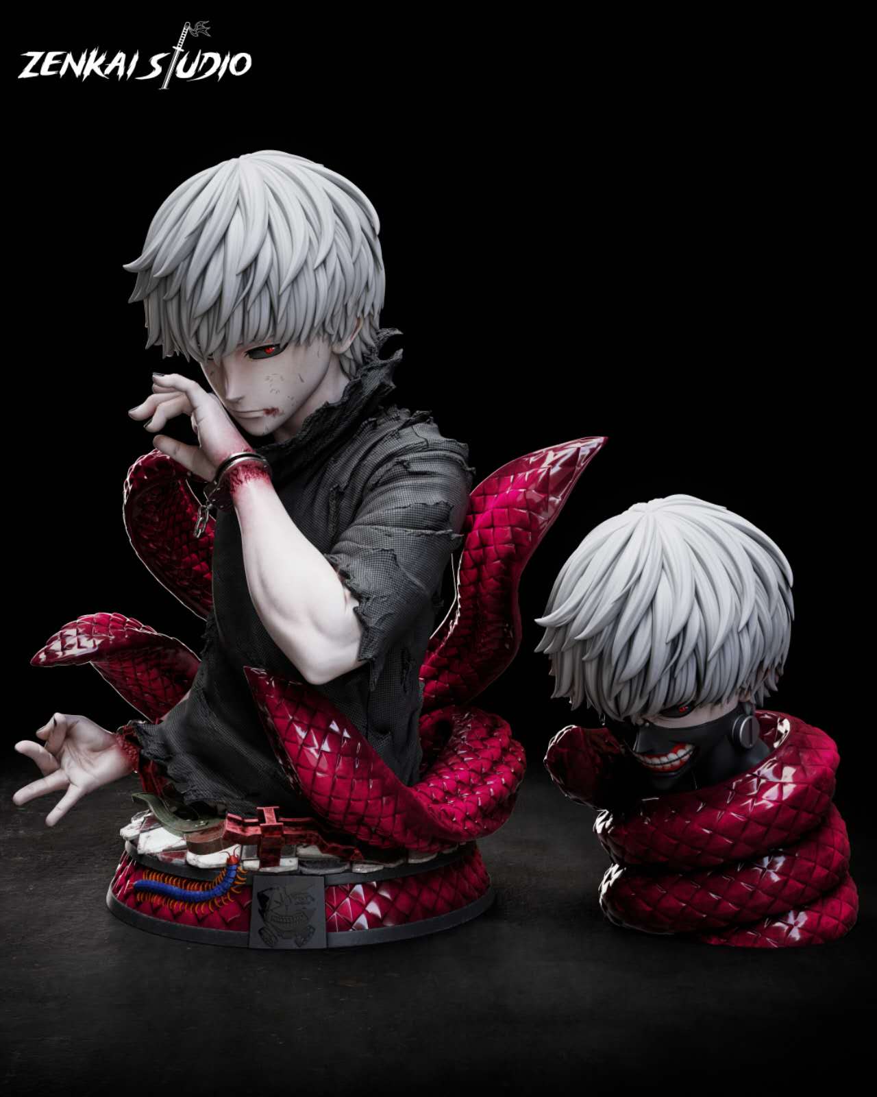 快BW-Studio金木研 👑【新品預購】👑 🌈【39CM】BW工作室東京喰種金木研-蜈蚣形態