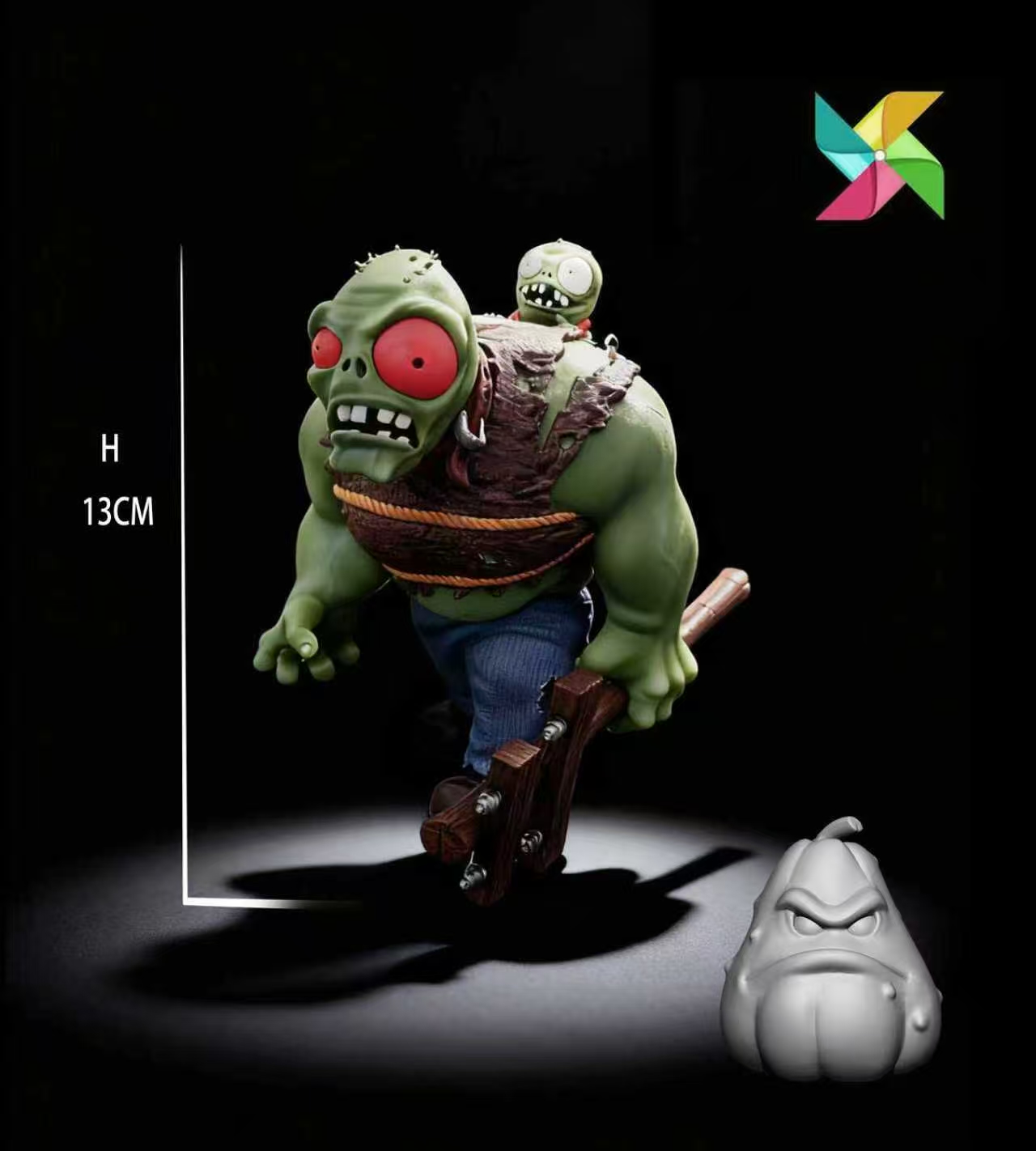 【植物大戰殭屍】時光工作室 Time Studio－紅眼巨人殭屍