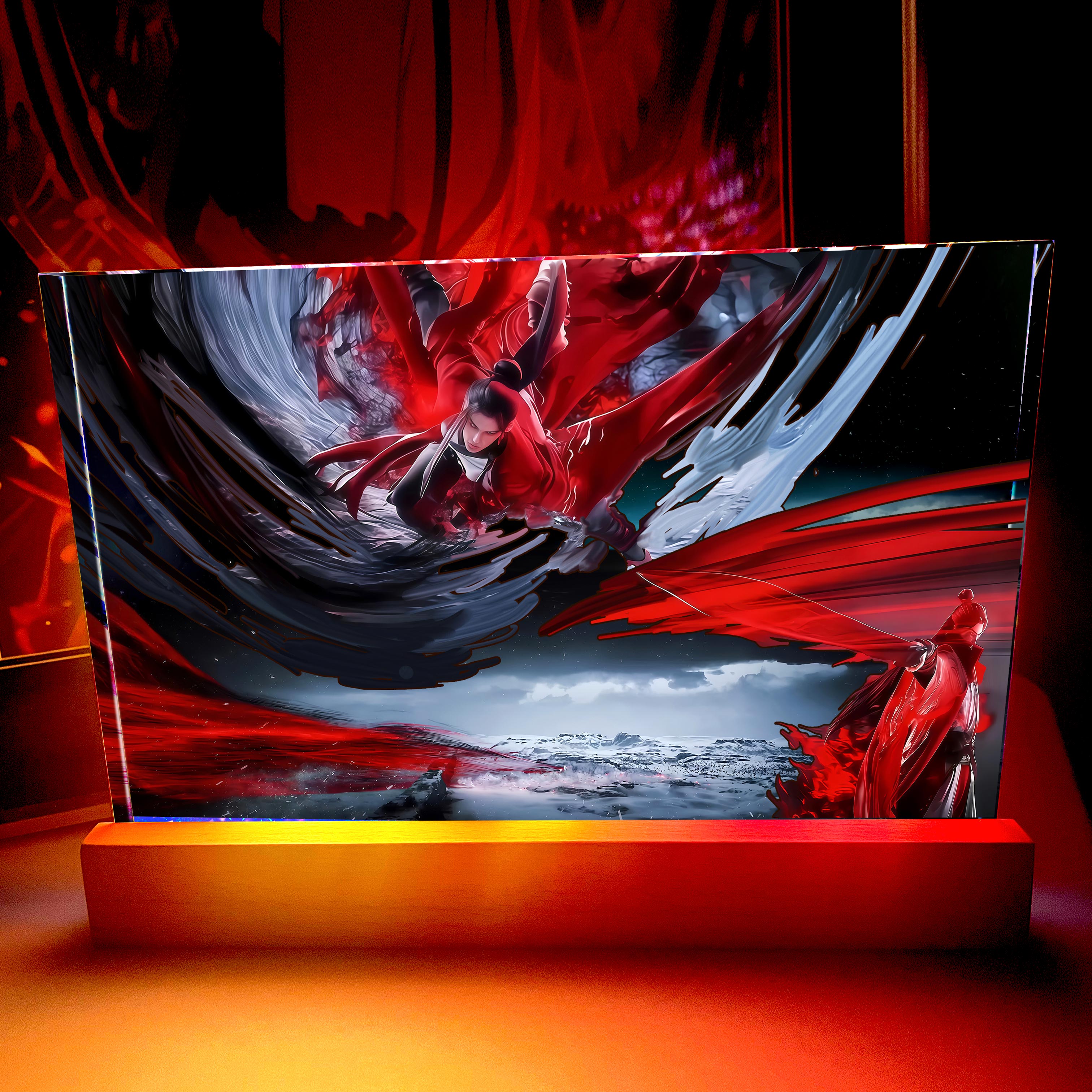 【週邊】阿喵畫社－劍來 陳平安劍氣長城 發光展示磚