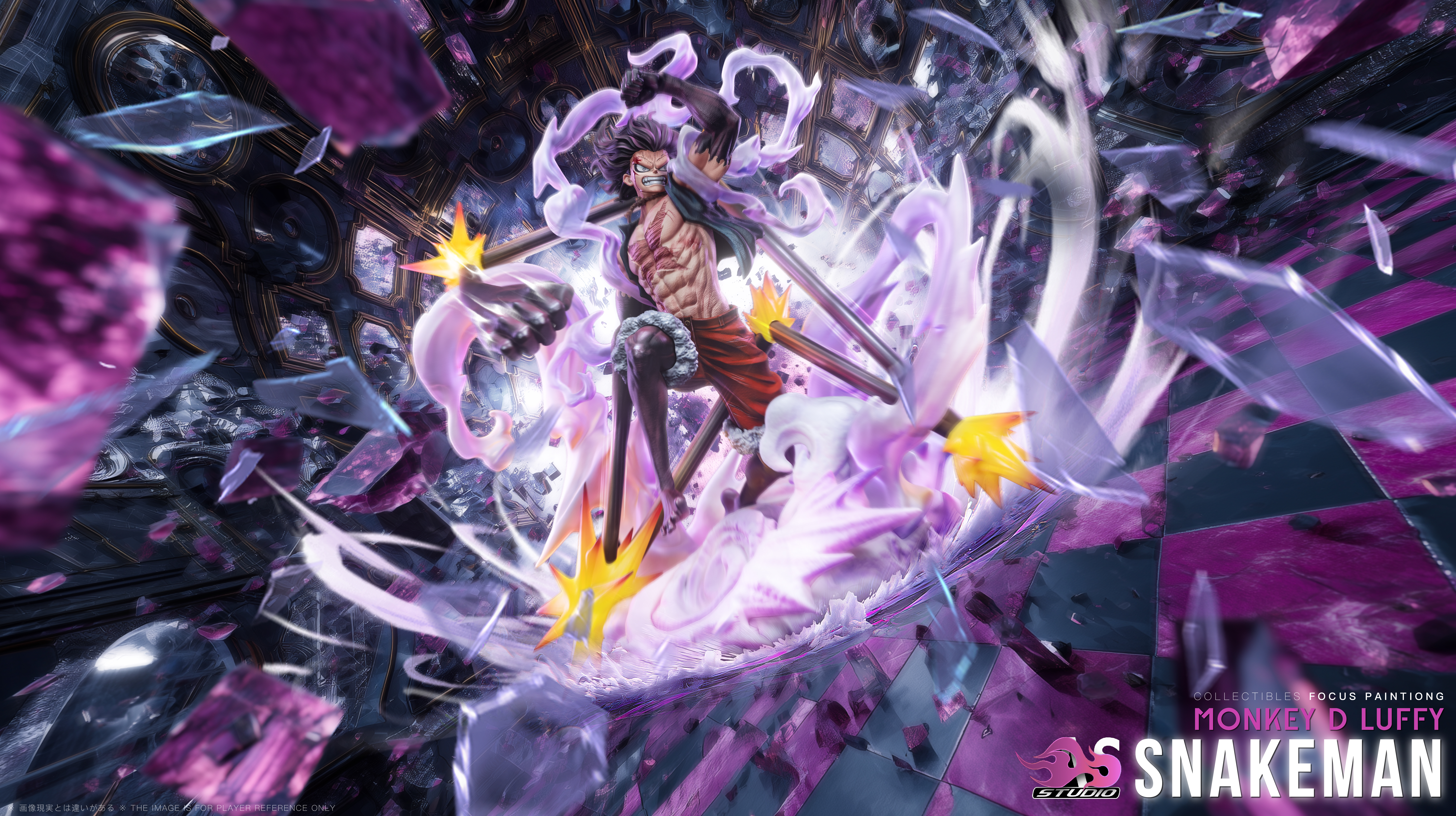 【海賊王】As-Studio-草帽共鳴 第四彈 蛇皮草帽小子