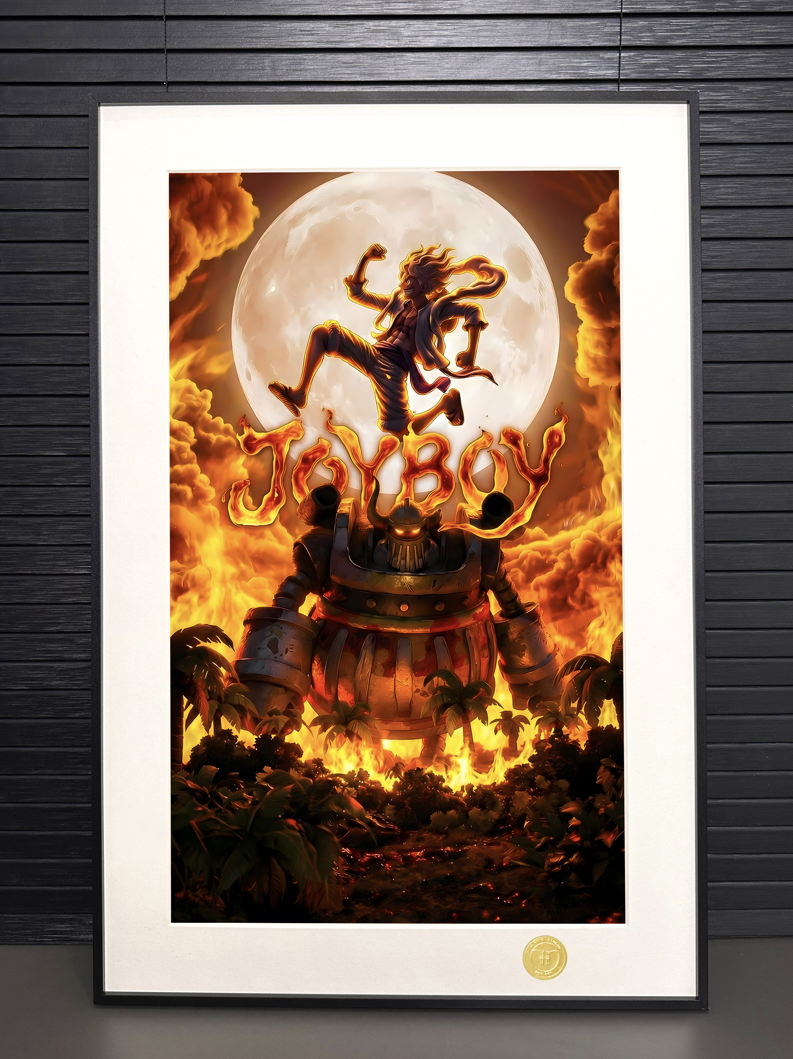 【週邊】H2工作室－海賊王 喬伊波伊 裝飾畫