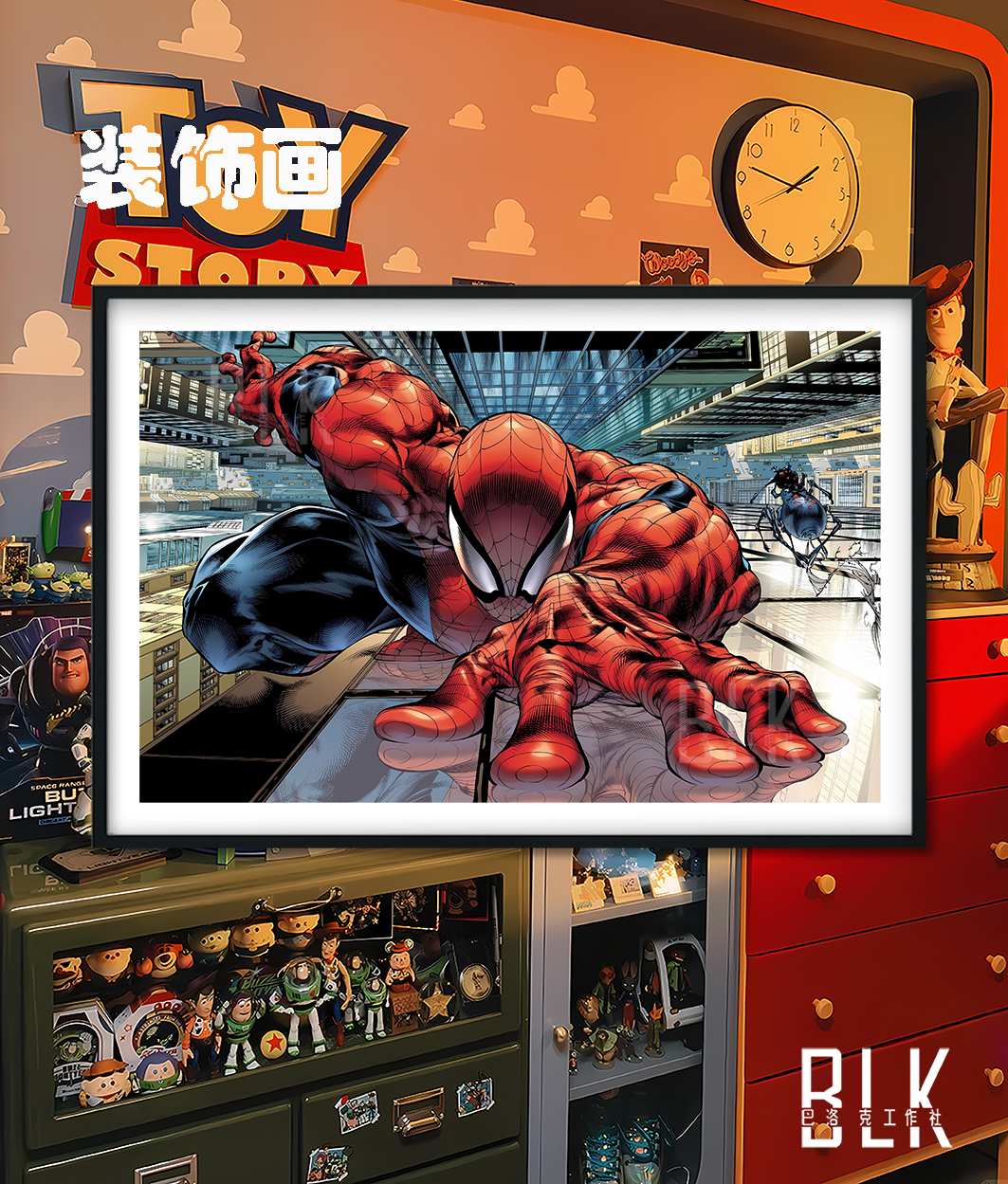 【週邊】巴洛克-漫威 蜘蛛人出擊 裝飾畫&冰箱貼 【週邊】巴洛克-漫威 蜘蛛人出擊 裝飾畫&冰箱貼