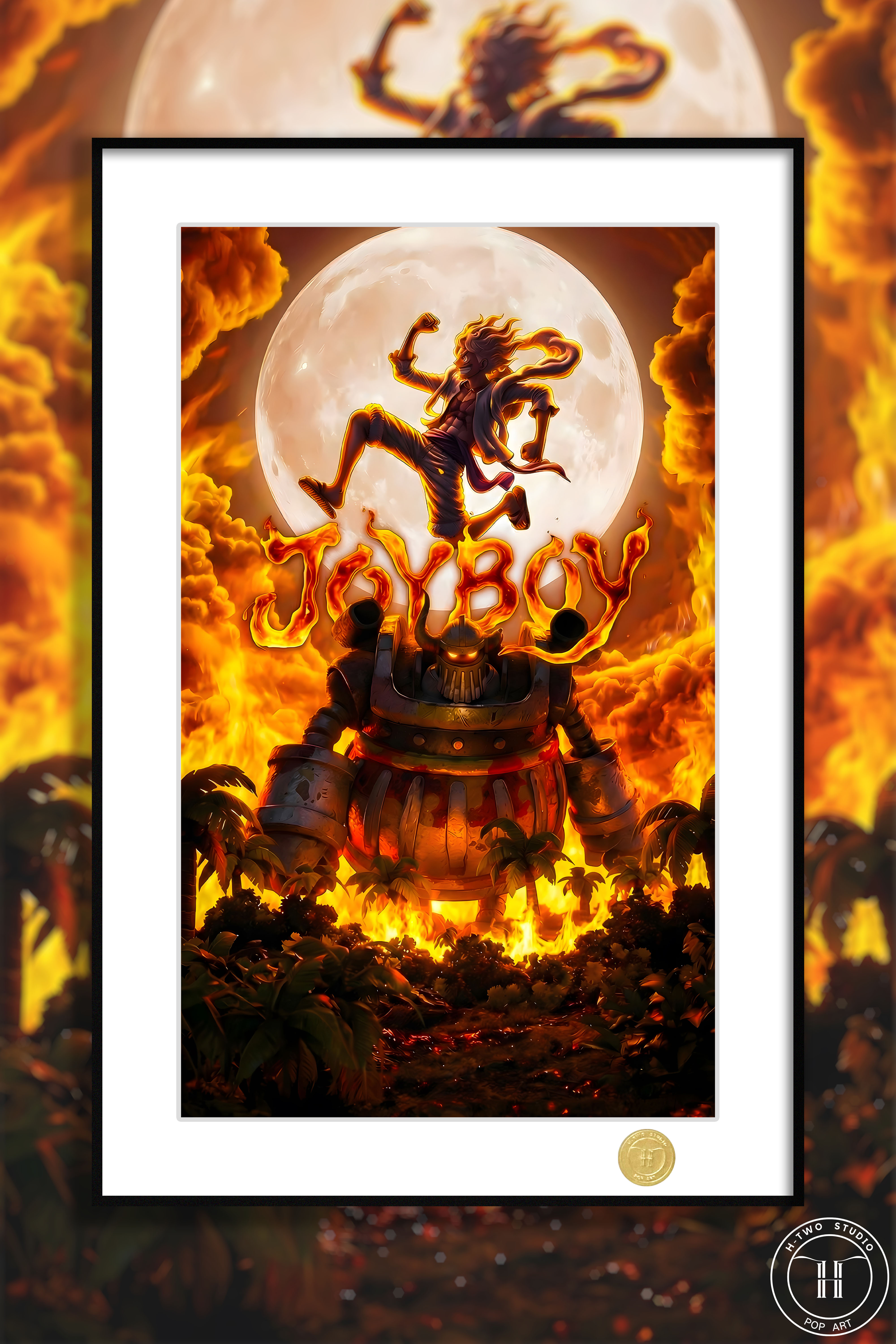 【週邊】H2工作室-海賊王 喬伊波伊 裝飾畫 【週邊】H2工作室-海賊王 喬伊波伊 裝飾畫