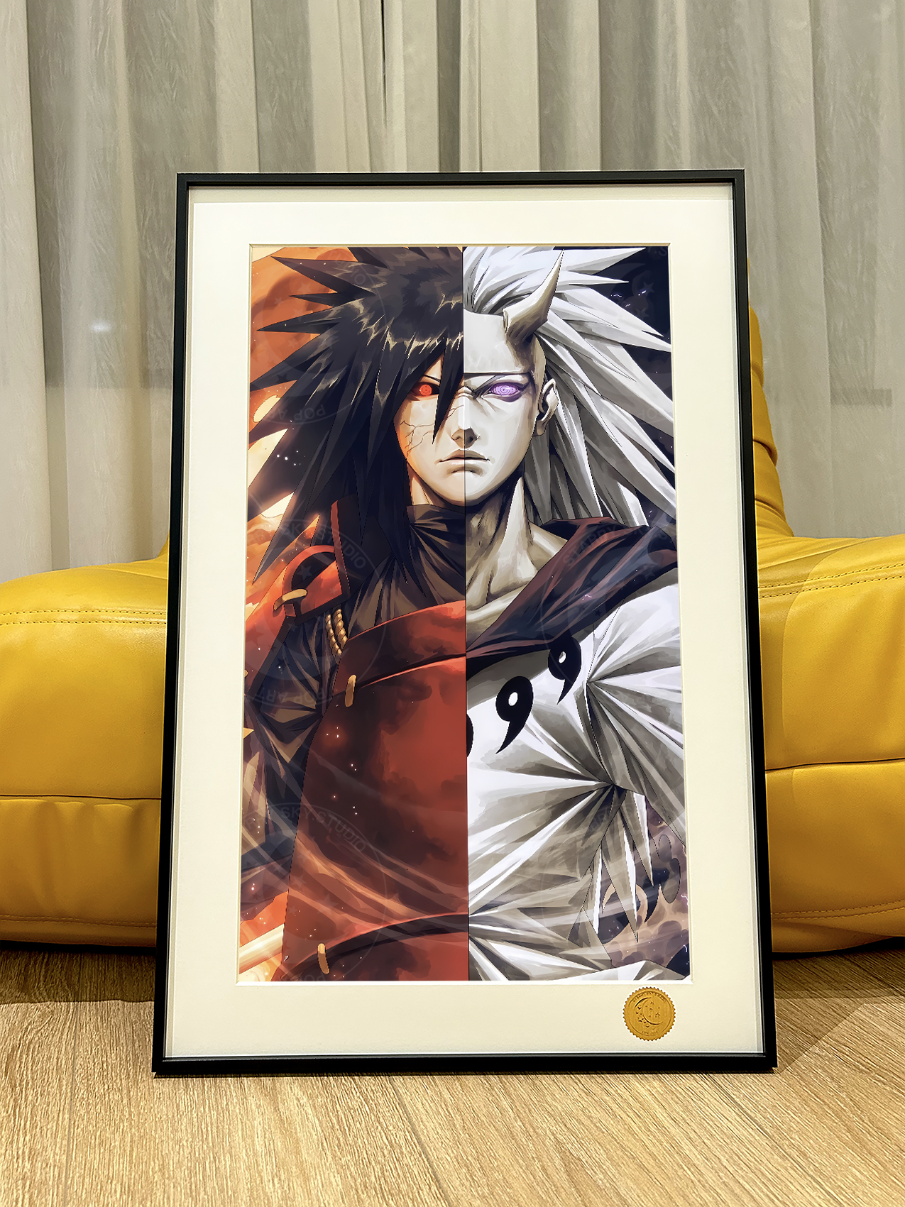 【週邊】星空工作室－火影忍者 宇智波斑 裝飾畫