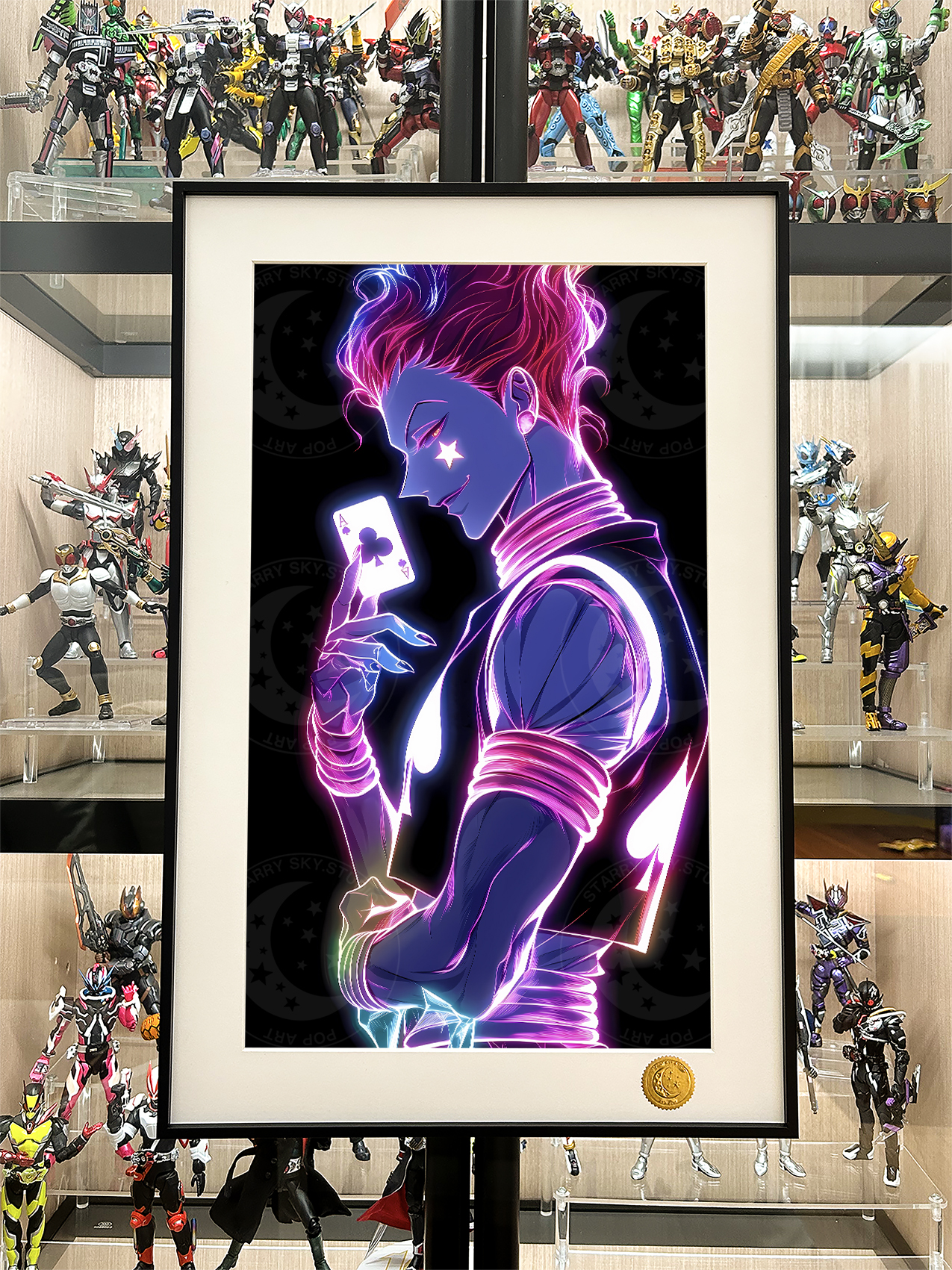 【週邊】星空工作室－全職獵人 西索 裝飾畫