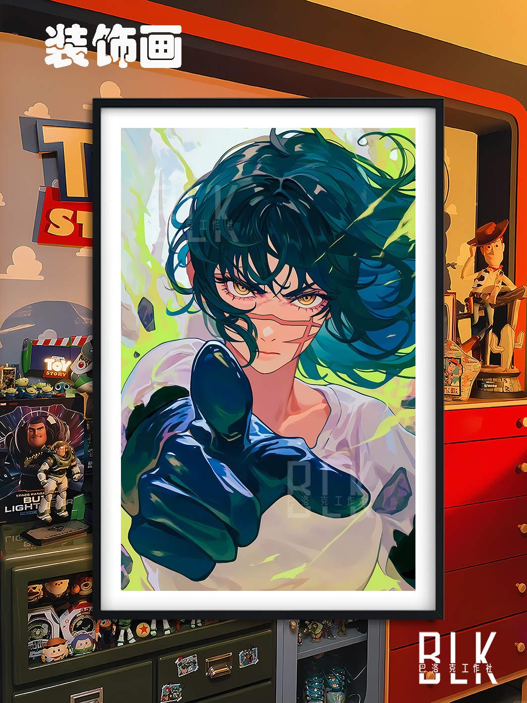 【週邊】巴洛克-電鋸人 夜 裝飾畫&冰箱貼 【週邊】巴洛克-電鋸人 夜 裝飾畫&冰箱貼