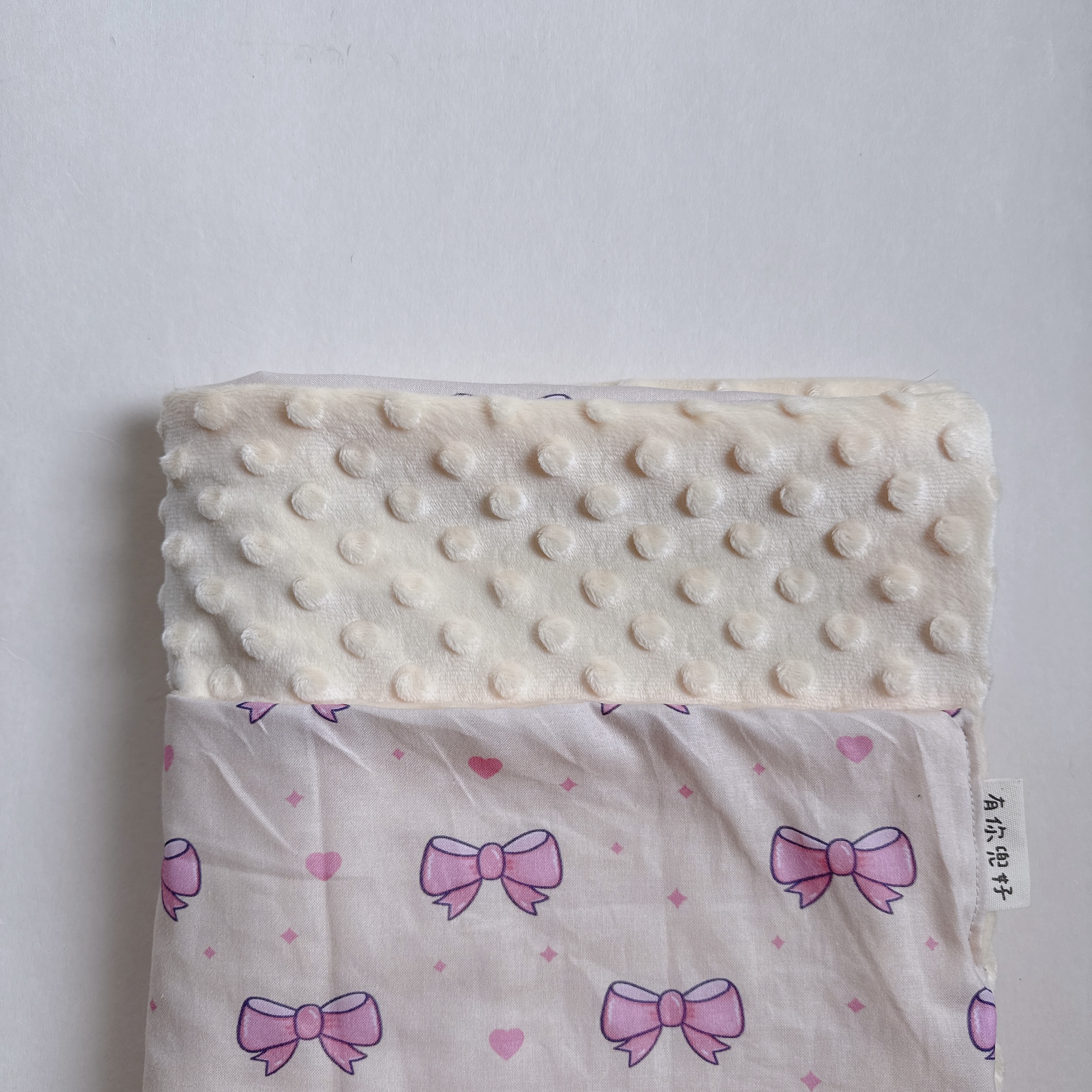 安撫豆豆毯 - 蝴蝶結