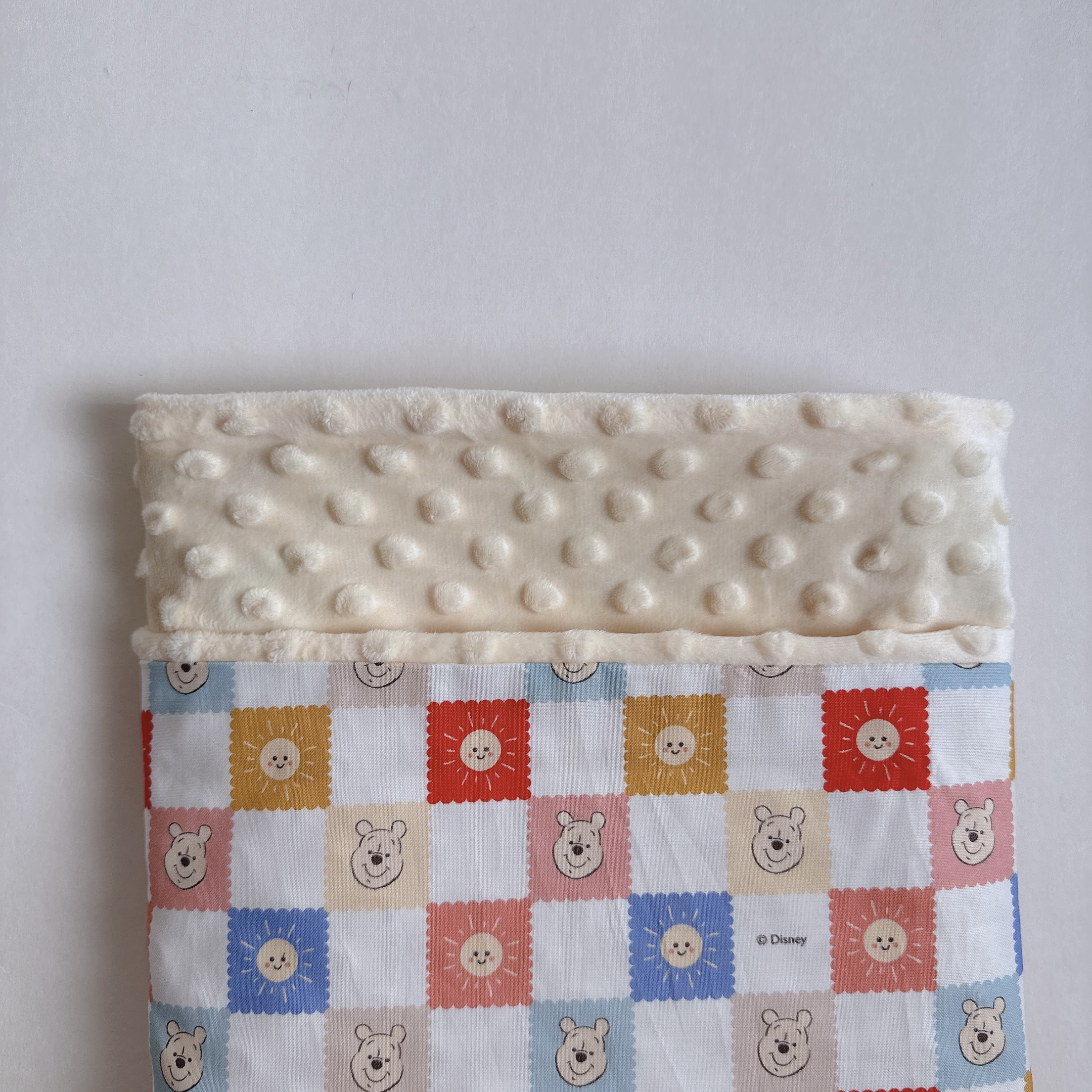 安撫豆豆毯 - 方格維尼