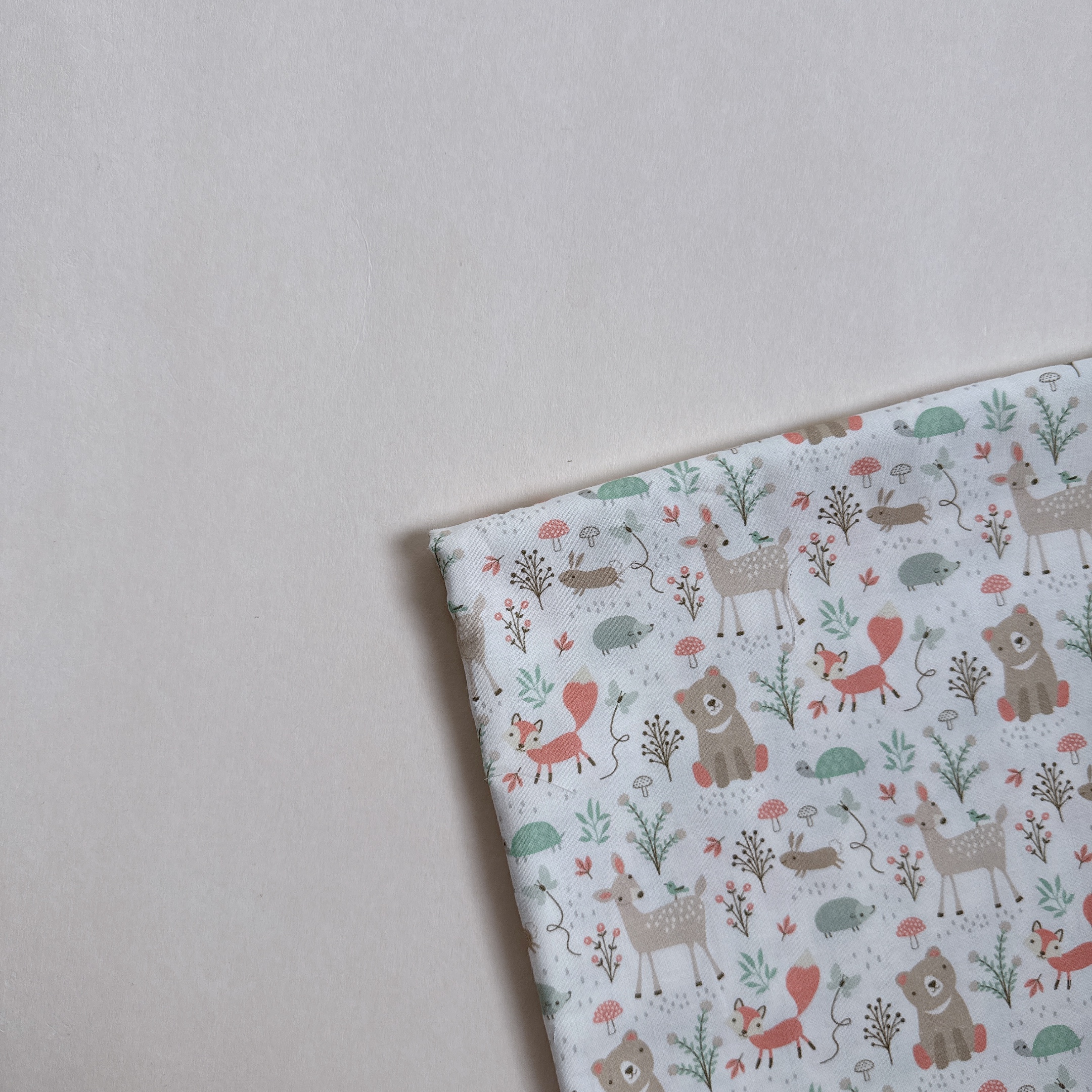 【 選布 】梅花綠熊熊 40