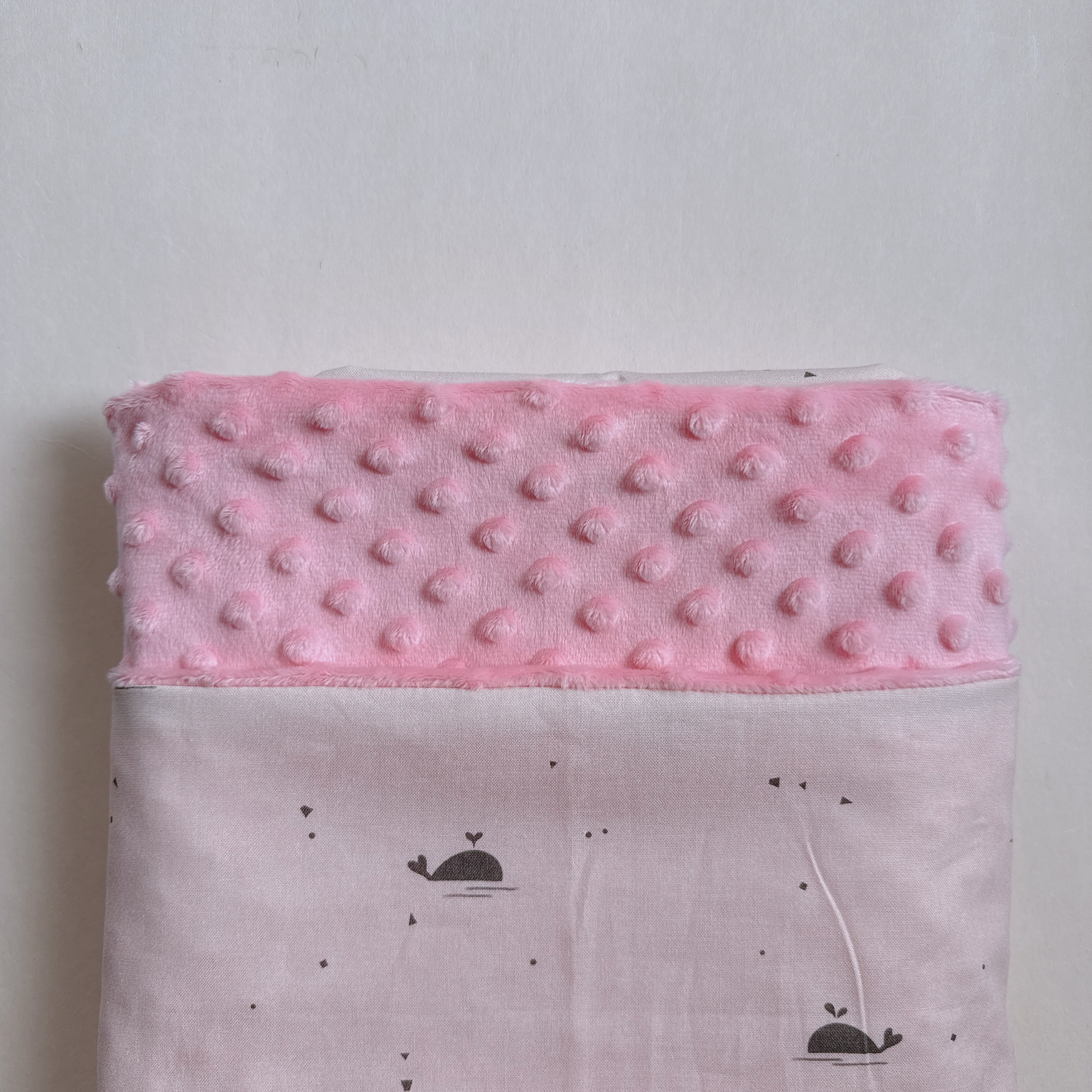 安撫豆豆毯 - 鯨魚