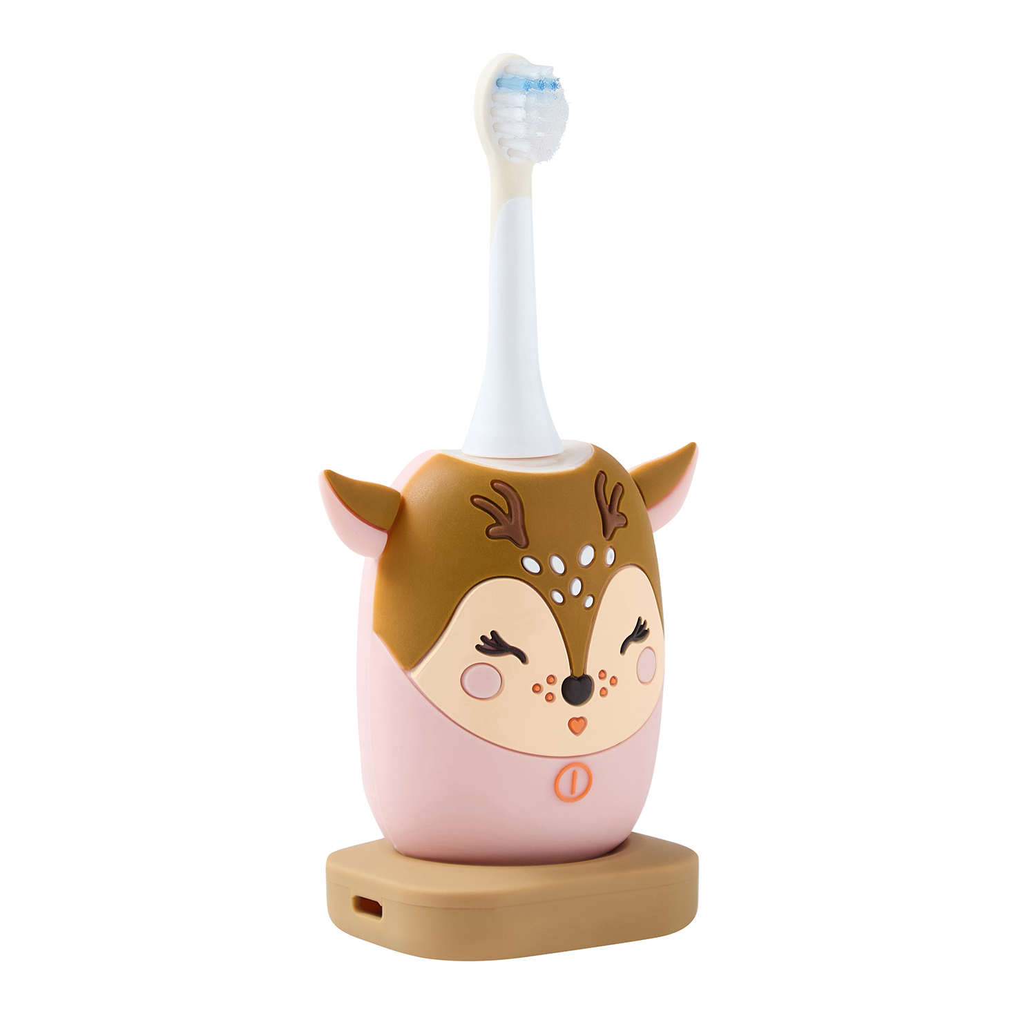 比利時TheZoofamily-ZooToothbrush 兒童音波電動牙刷(萌鹿)3