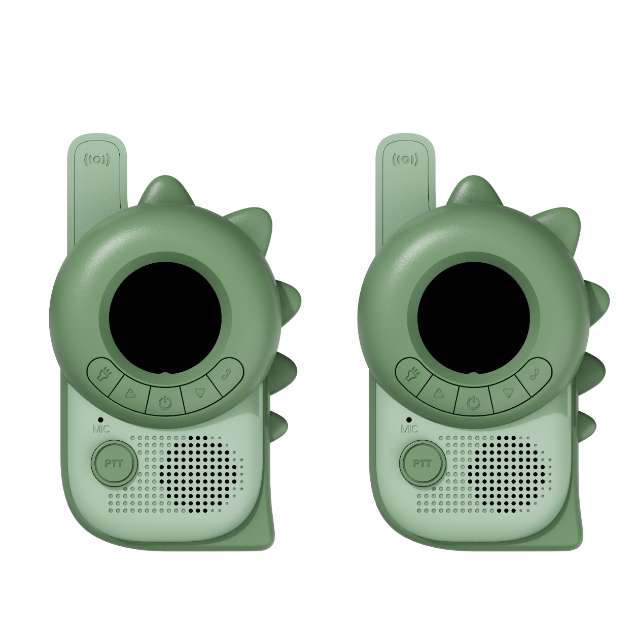 比利時TheZoofamily-WalkieTalkie 冒險家對講機(綠色恐龍)