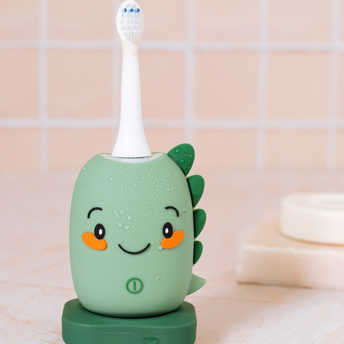 比利時TheZoofamily-ZooToothbrush 兒童音波電動牙刷(冒險綠龍)12
