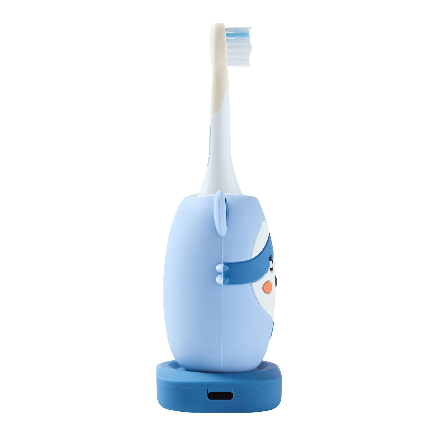 比利時TheZoofamily-ZooToothbrush 兒童音波電動牙刷(浣熊)6