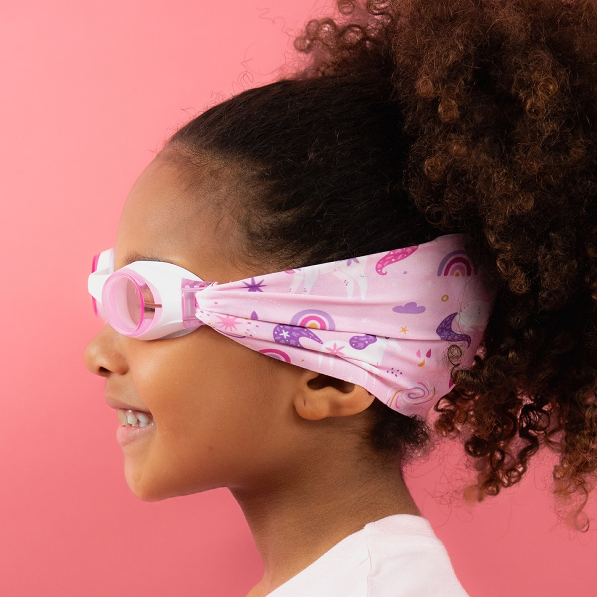 法國waterplops-兒童游泳泳鏡(魔法獨角獸/透明)3