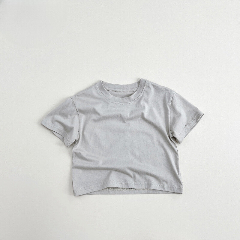 三色短袖素T