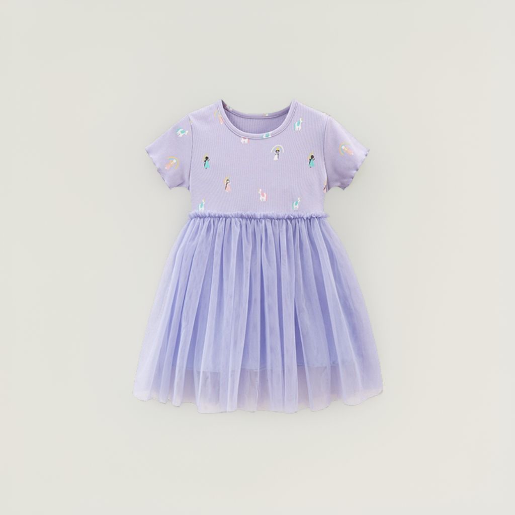 網紗女童公主連衣裙