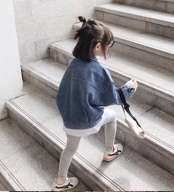女童牛仔外套