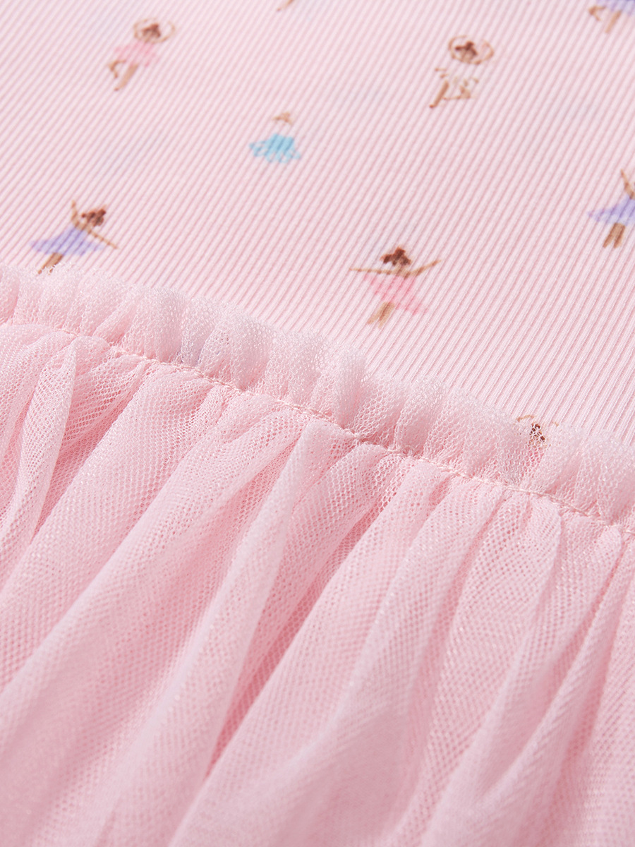 網紗女童公主連衣裙