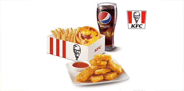 肯德基8塊雞塊+點心盒 蛋撻脆薯套餐好禮即享券