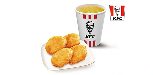 肯德基4塊雞塊玉米湯好禮即享券(團購優惠請洽客服)