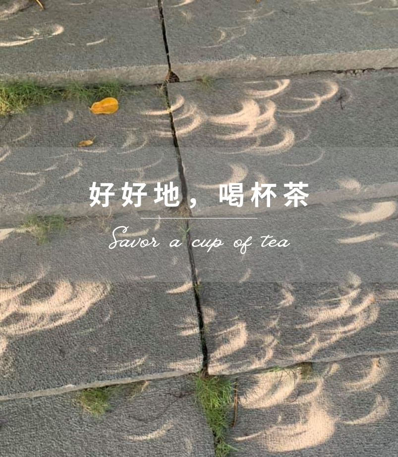 從一杯茶開始，透過沉靜，慢慢學會好好地生活、好好地與世界相處。