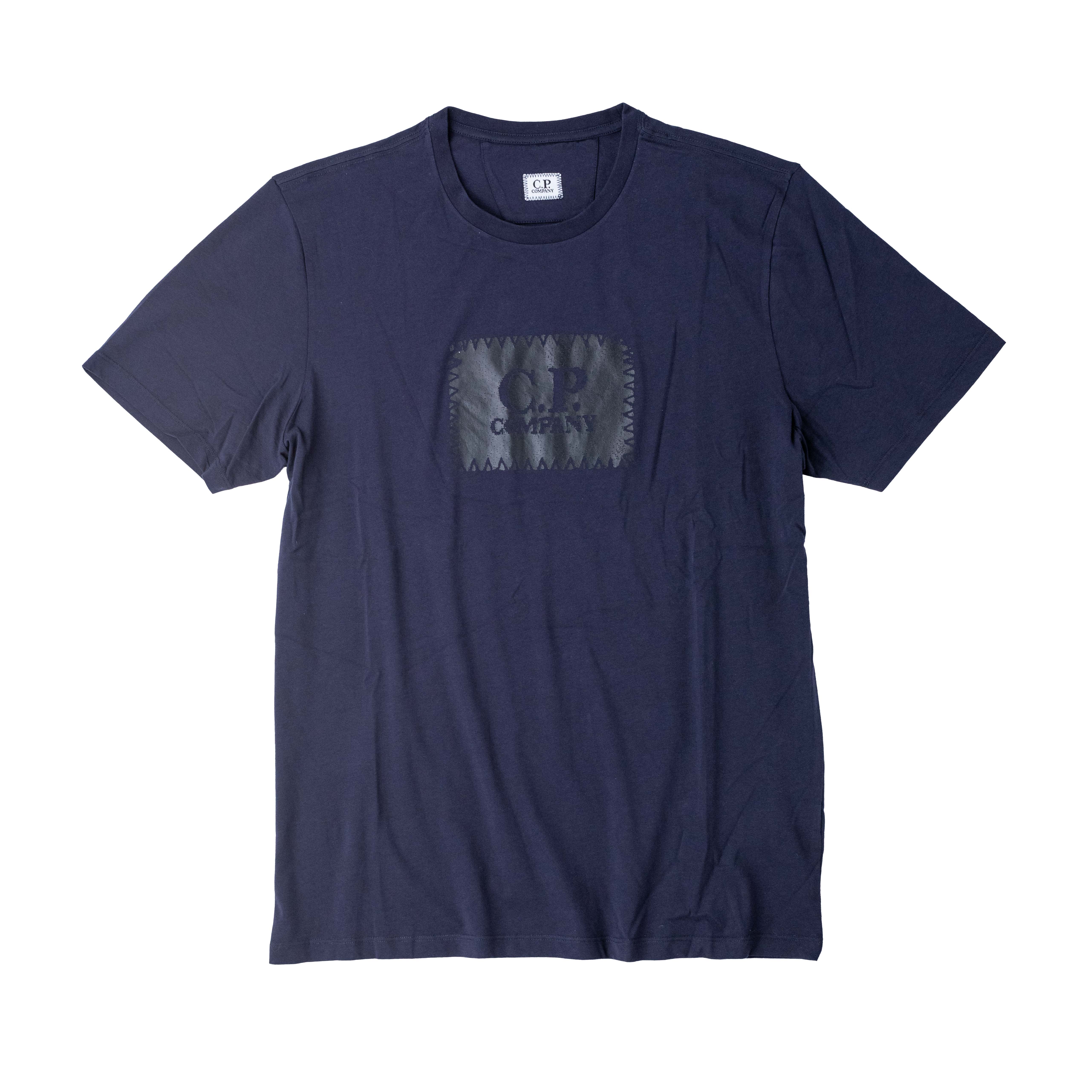 C.P. Company T-shirt bianca a maniche corte CMM006-LAA17