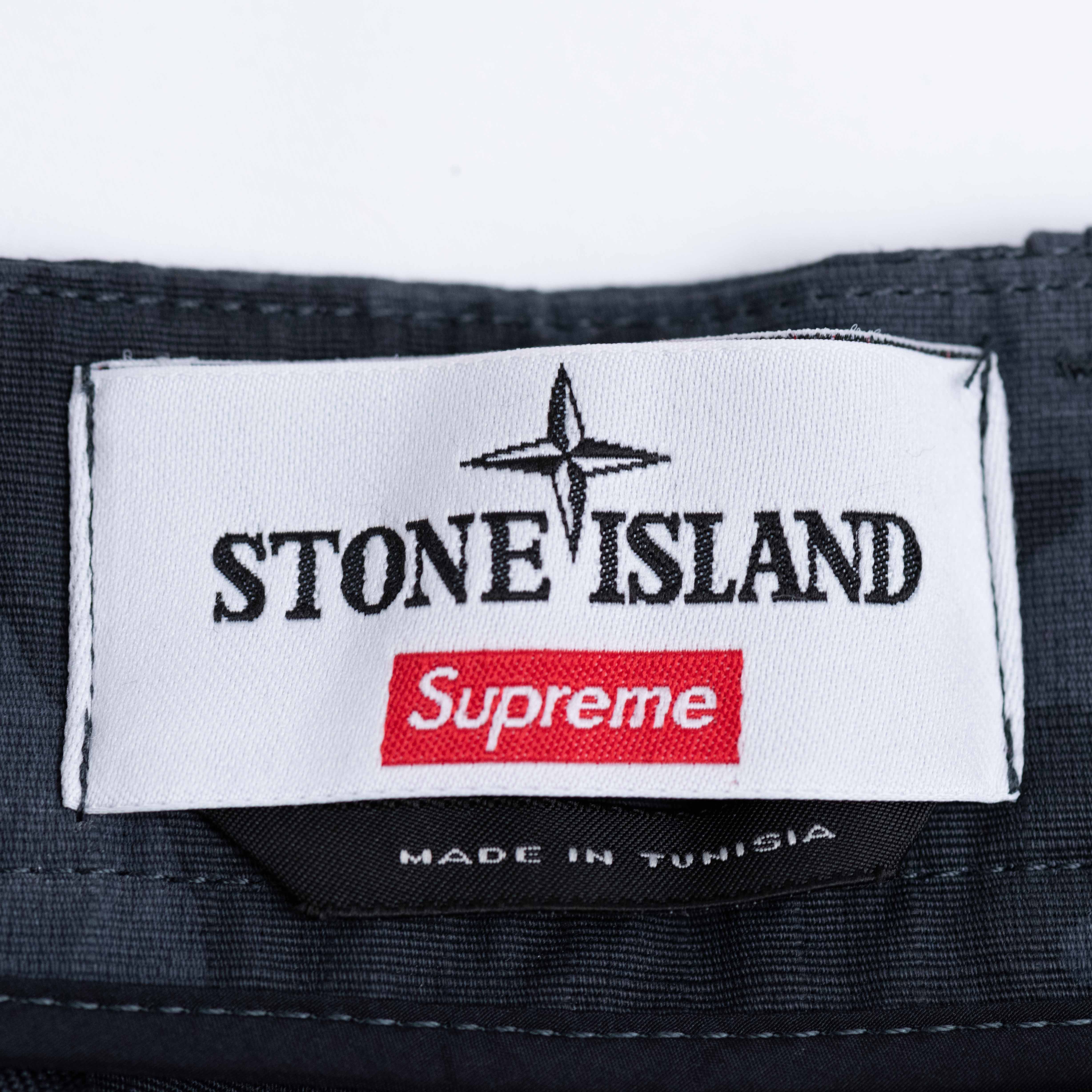 Stone Island x Supreme] 301S1 cotton RIPSTOP 長褲迷彩黑冷感變色