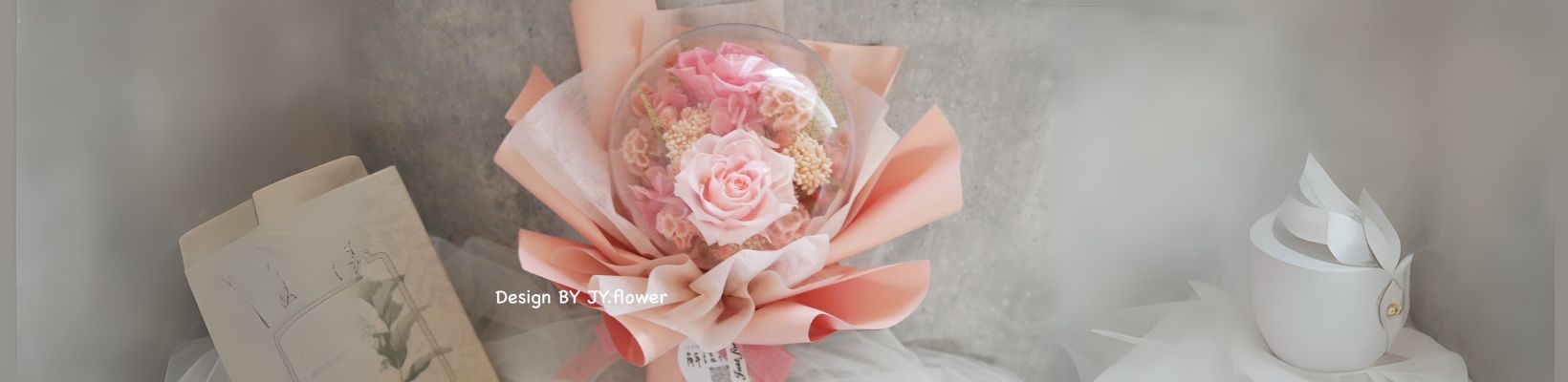 波波球玫瑰花束，專送女友、送老婆的花禮