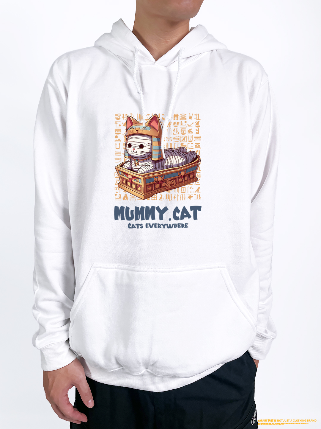 (連帽上衣)貓木乃伊 yarn有夠寶2
