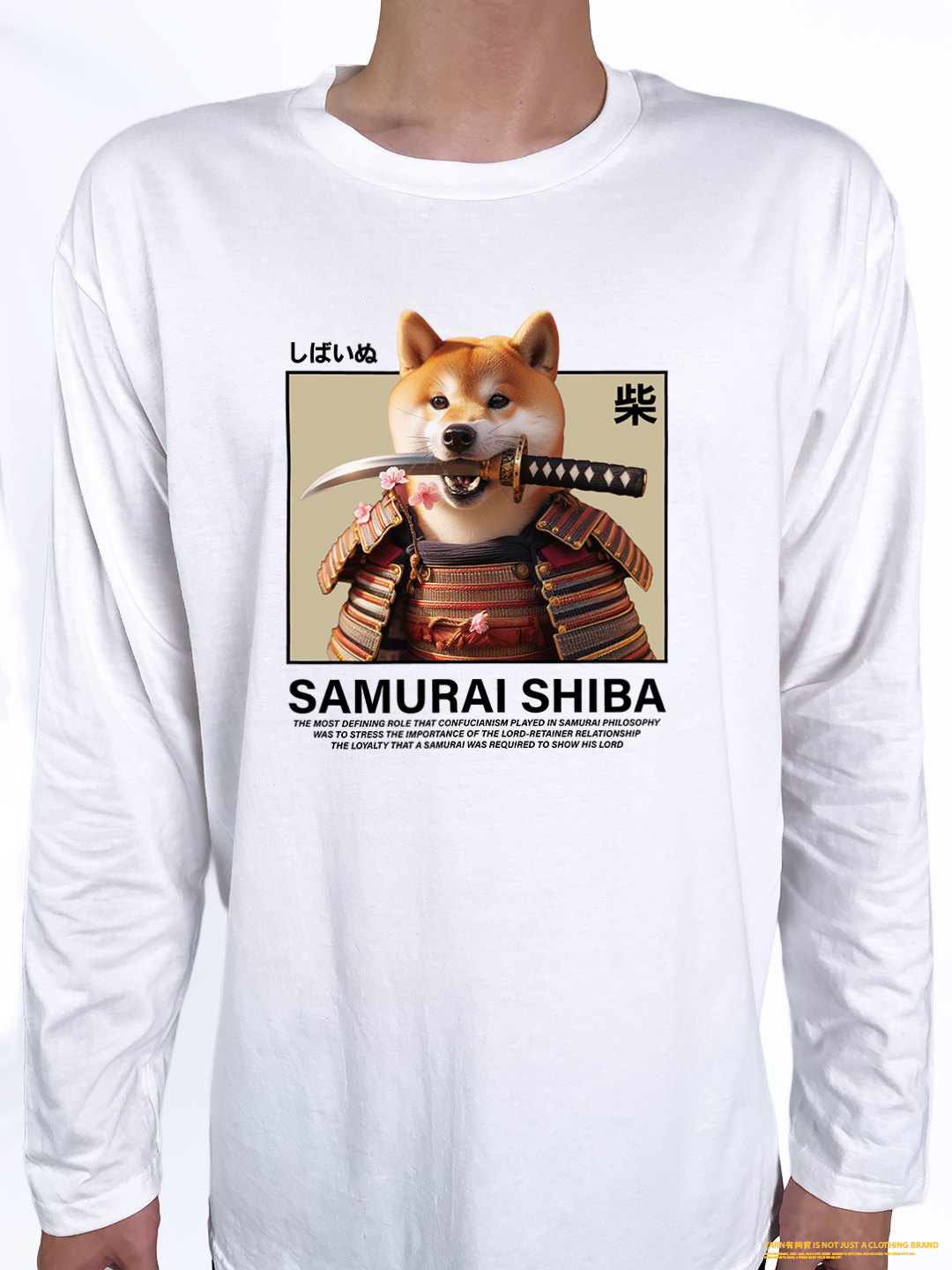 (長T)柴犬武士 yarn有夠寶