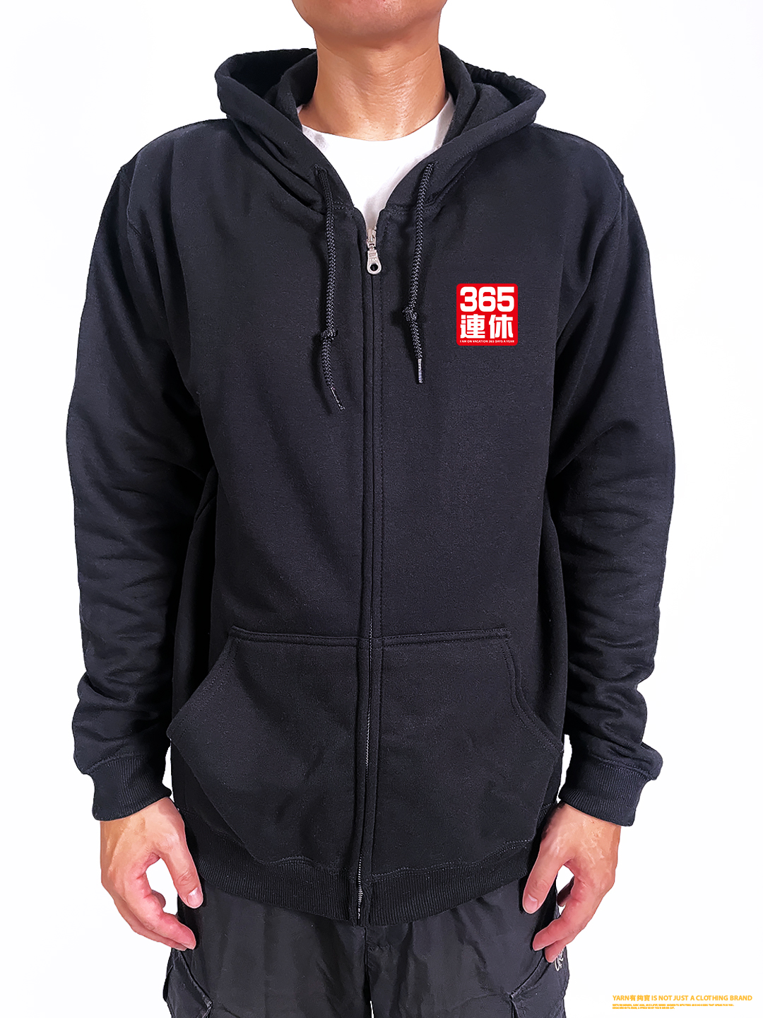 (連帽外套)我365天連休 yarn有夠寶3