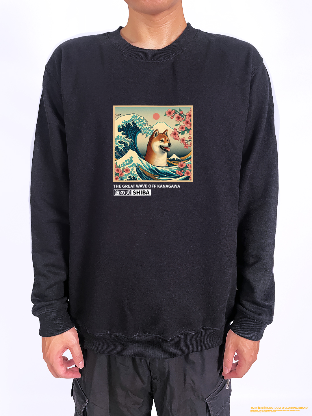 (大學T)浮世繪柴犬 yarn有夠寶2