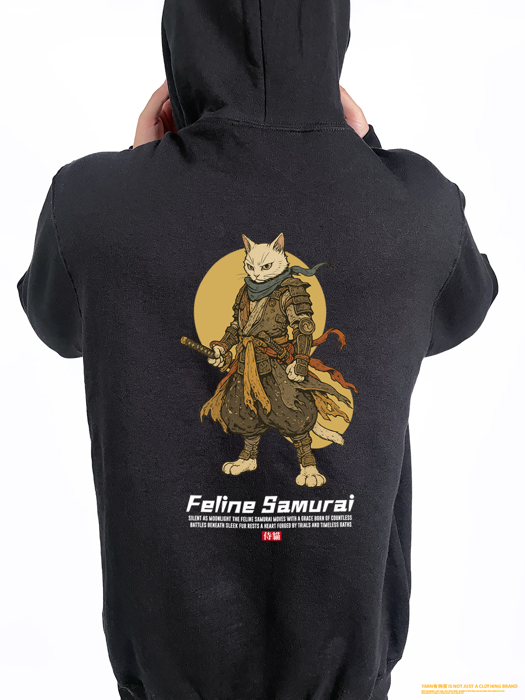 (連帽外套)貓科武士 yarn有夠寶2