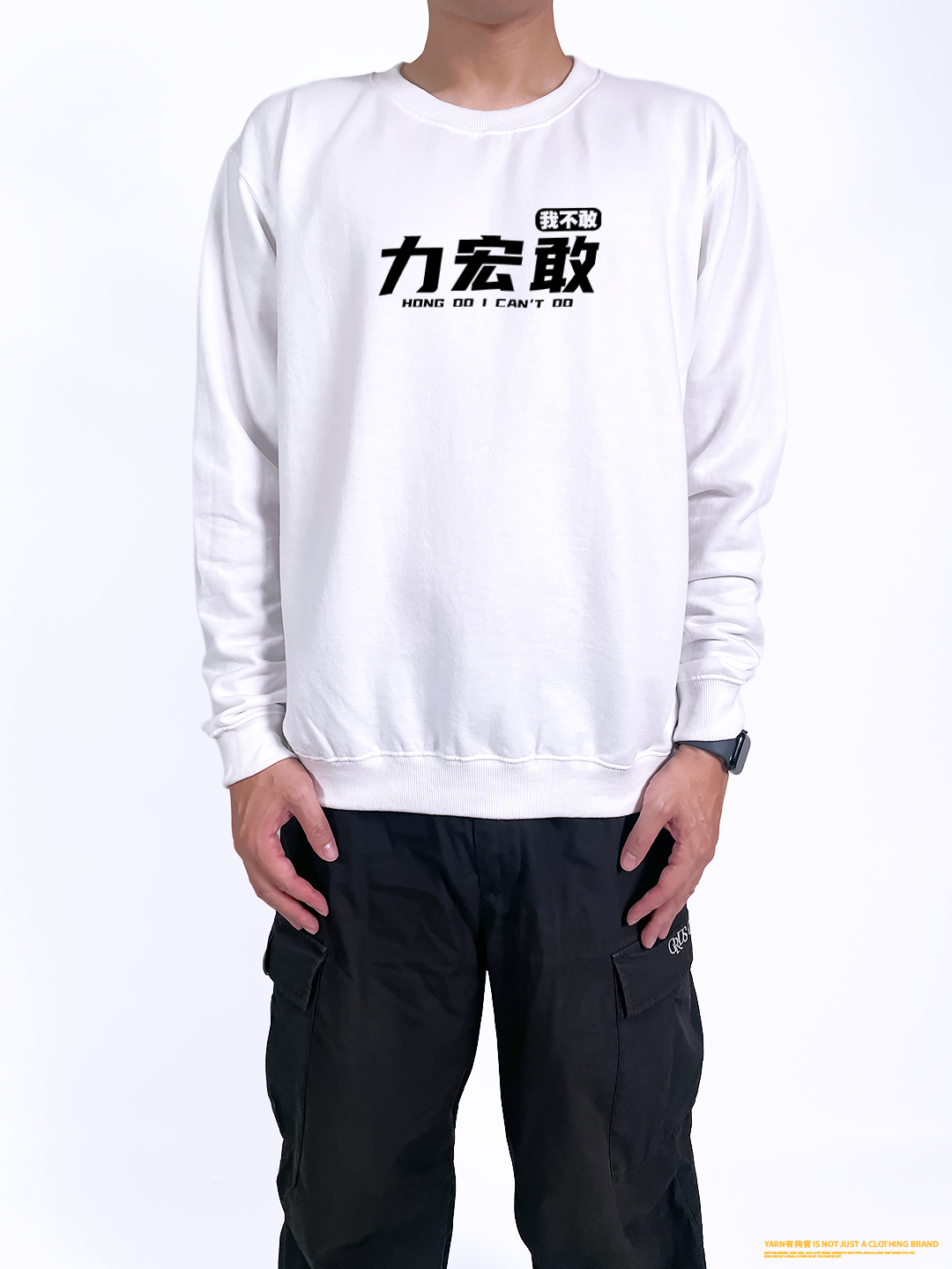 (大學T)力宏敢 yarn有夠寶2