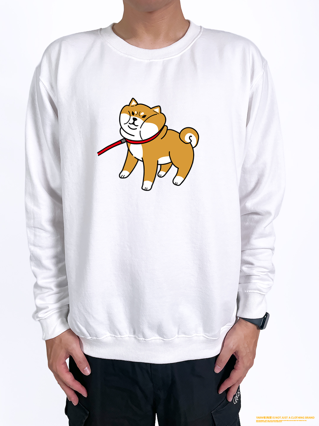 (大學T)柴不走 yarn有夠寶(赤柴款)2