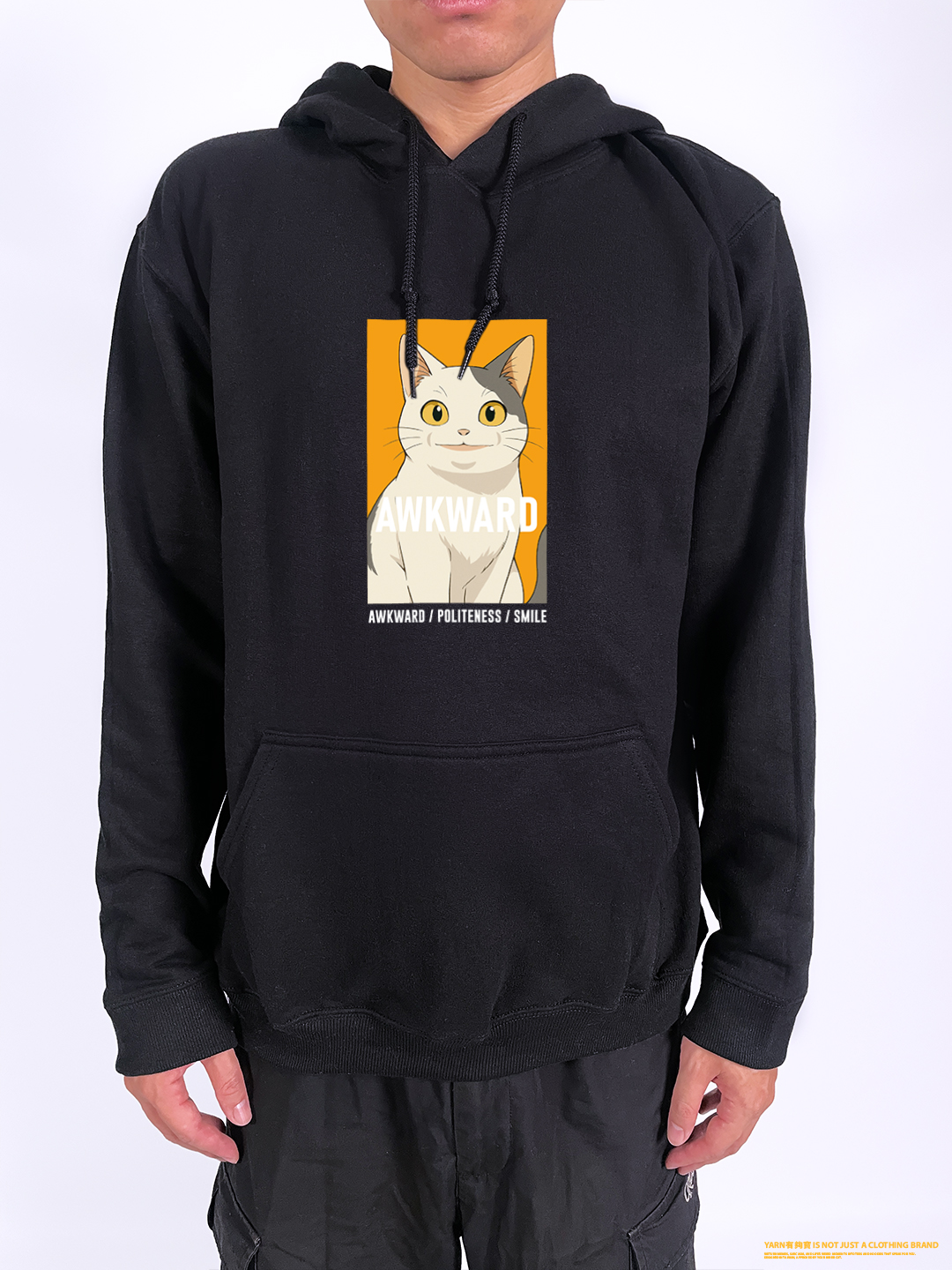 (連帽上衣)尷尬禮貌微笑 yarn有夠寶
